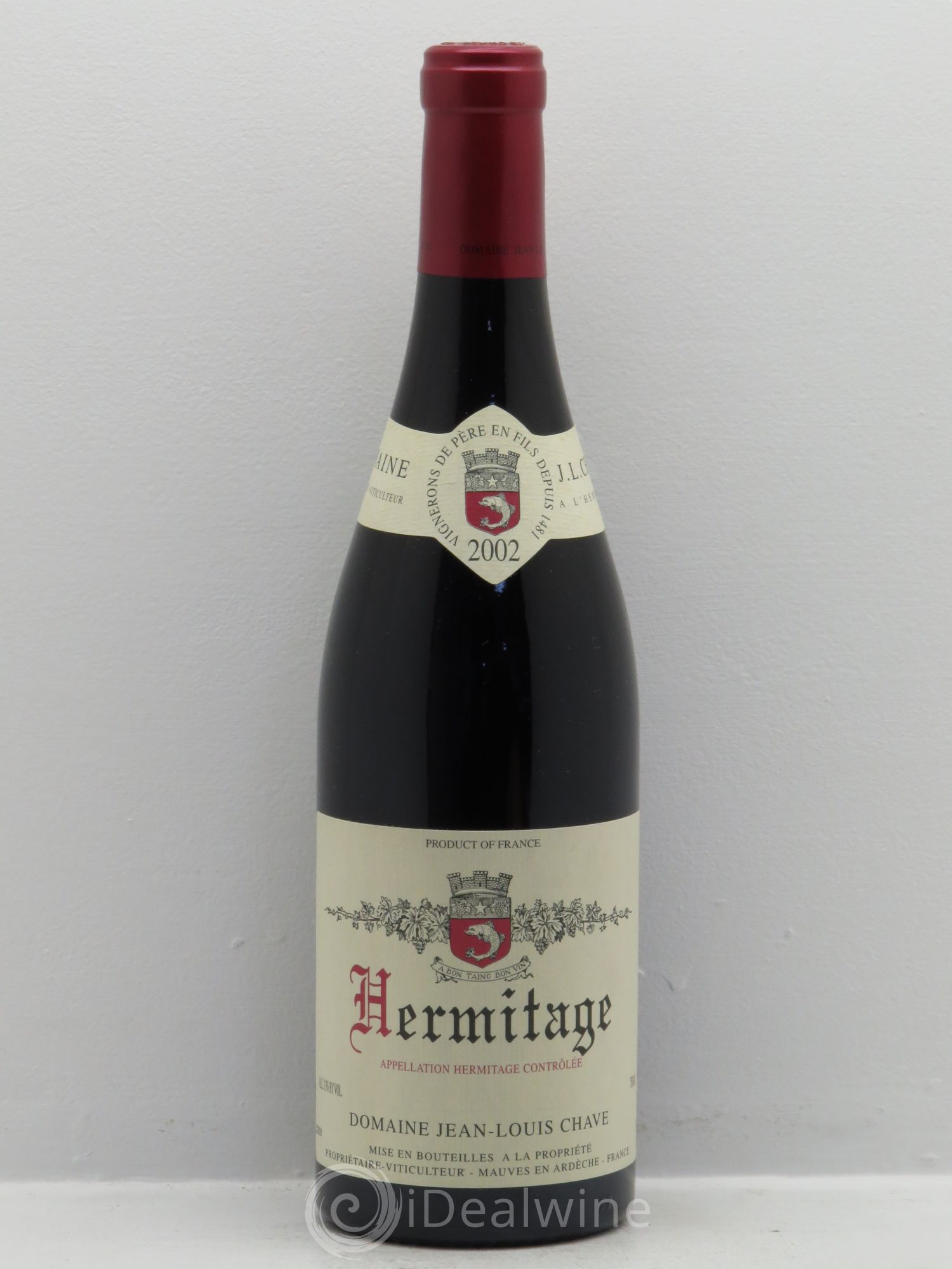 Hermitage Jean-Louis Chave 2002 - Lot de 1 bouteille - 0