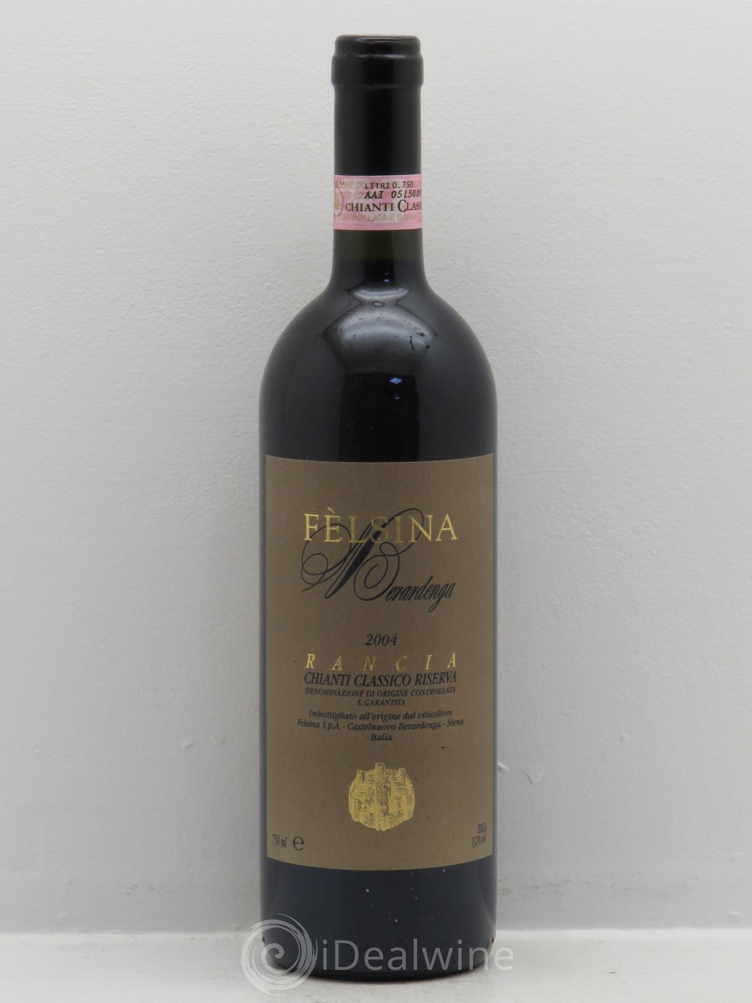 Chianti Classico DOCG Riserva Rancia Felsina 2004 - Lot of 1 bottle - 0