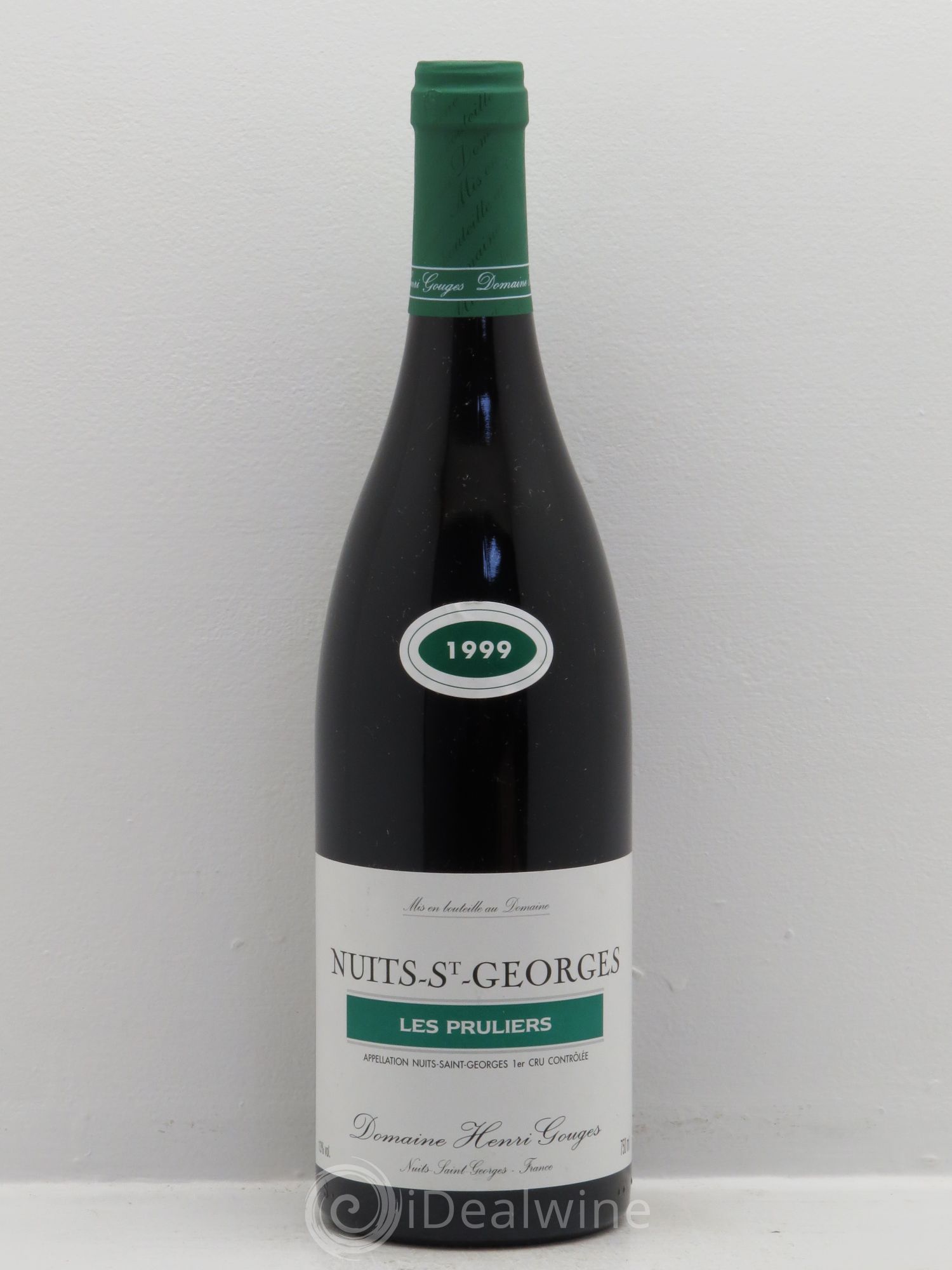 Nuits-Saint-Georges 1er Cru Les Pruliers Henri Gouges 1999 - Posten von 1 Flasche - 0