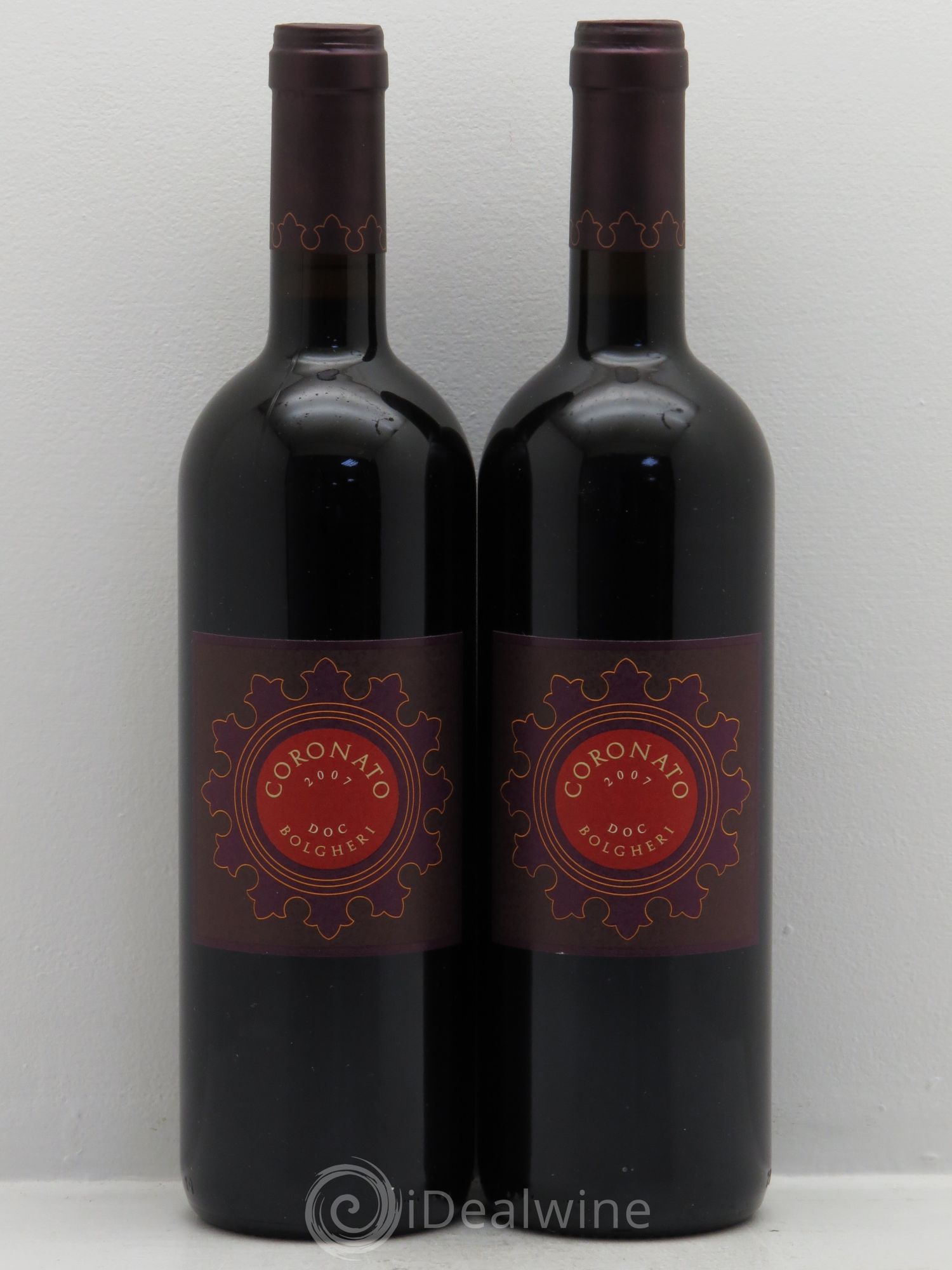 Italie Bolgheri Coronato Tenuta dei Pianali 2007 - Posten von 2 Flaschen - 0