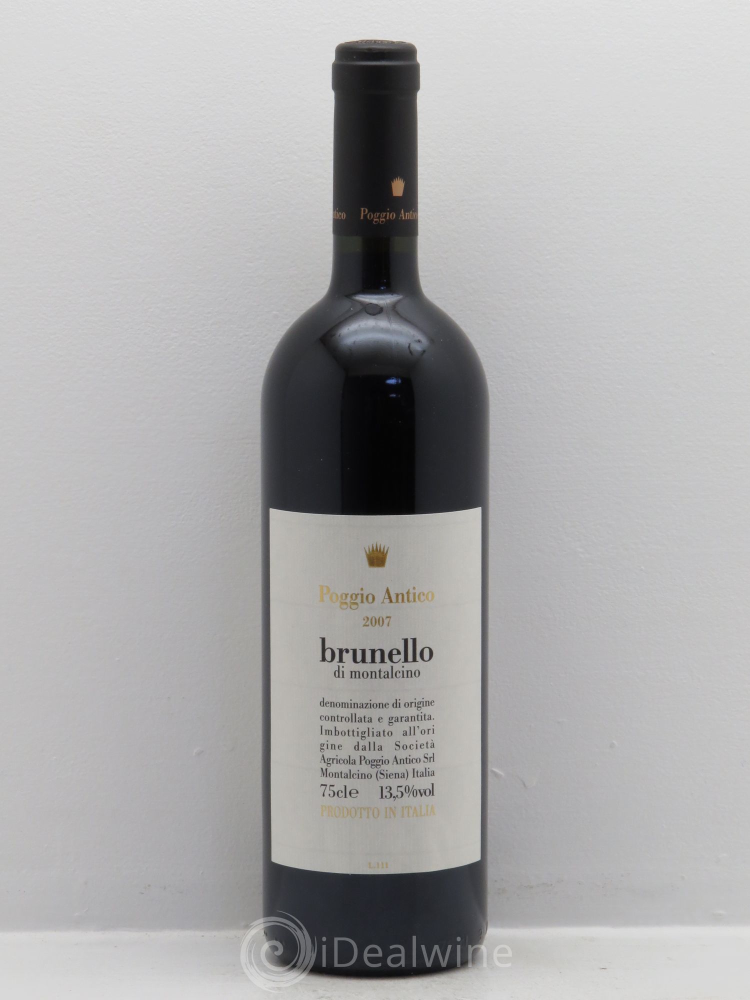 Brunello di Montalcino Poggio Antico 2007 - Lot de 1 bouteille - 0