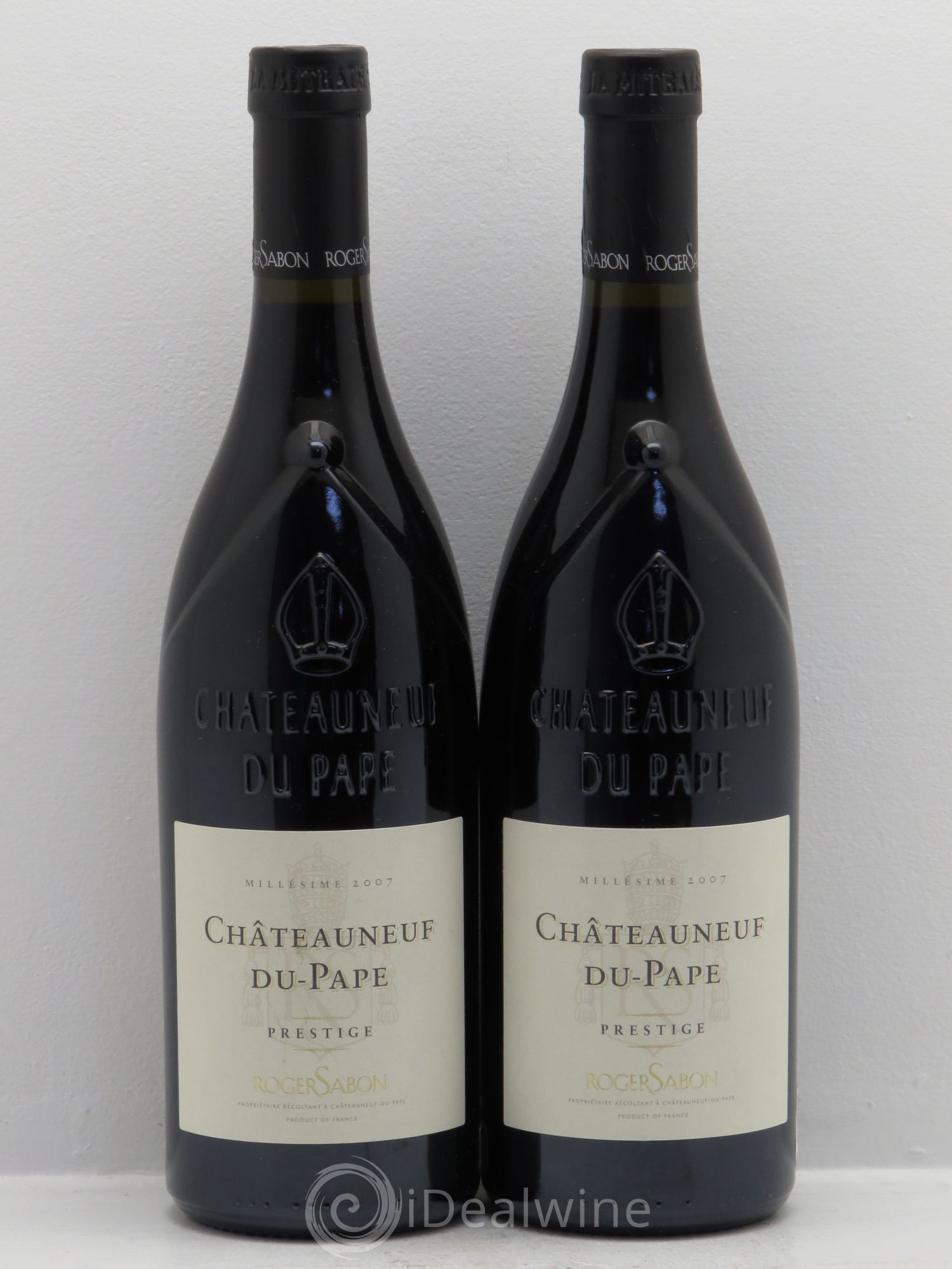 Châteauneuf-du-Pape Cuvée Prestige Roger Sabon (Domaine) 2007 - Lot de 2 bouteilles - 0