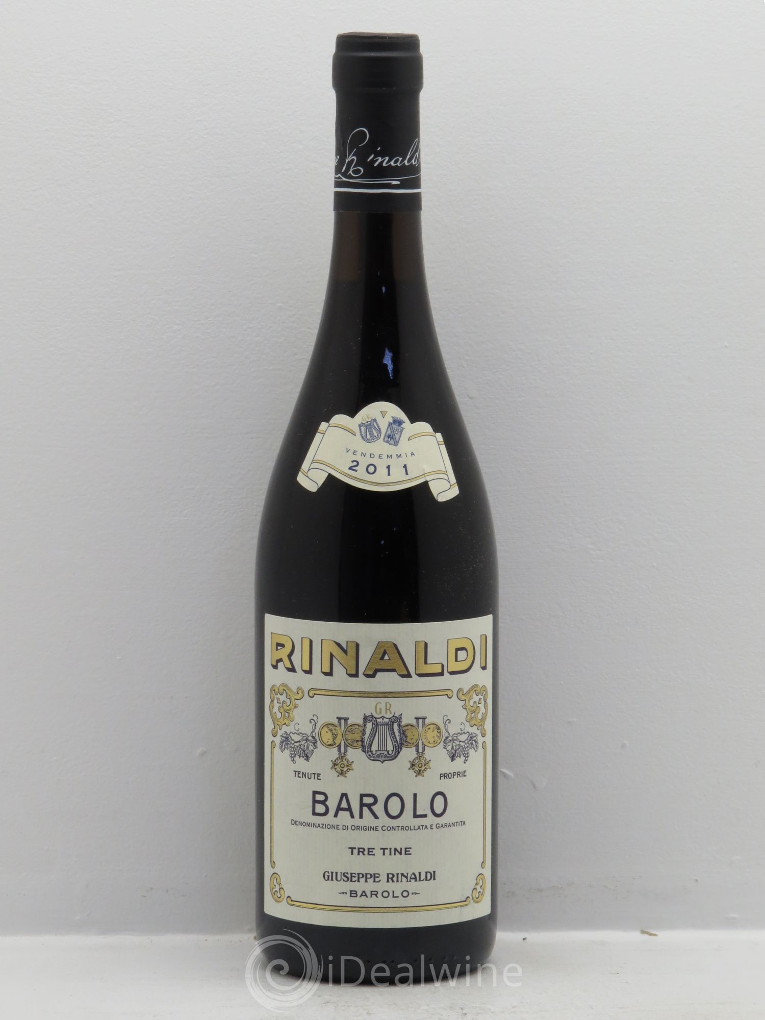 Barolo Tre Tine Giuseppe Rinaldi 2011 - Lot de 1 bouteille - 0