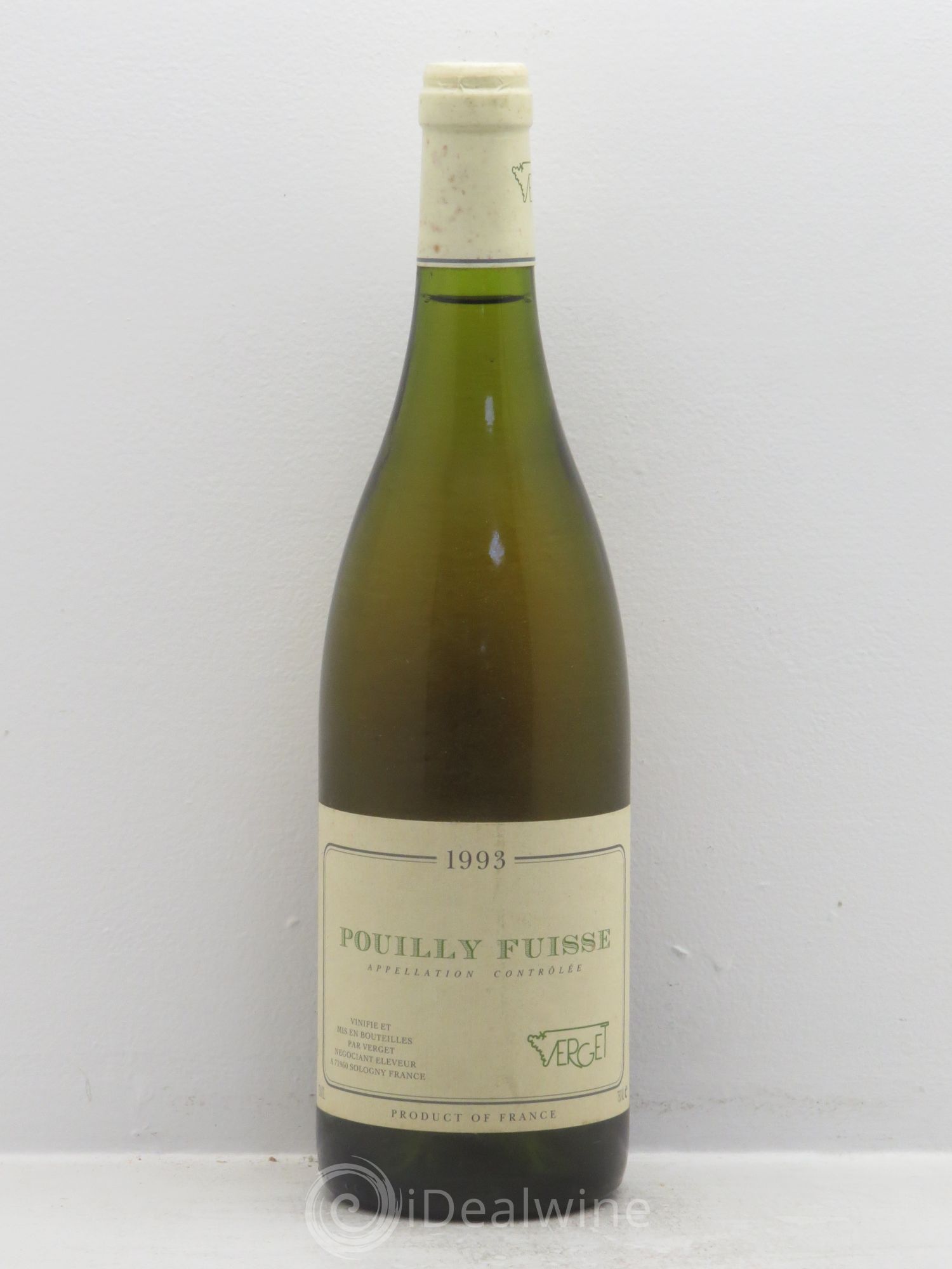 Pouilly-Fuissé (sans prix de réserve) 1993 - Lot de 1 bouteille - 0
