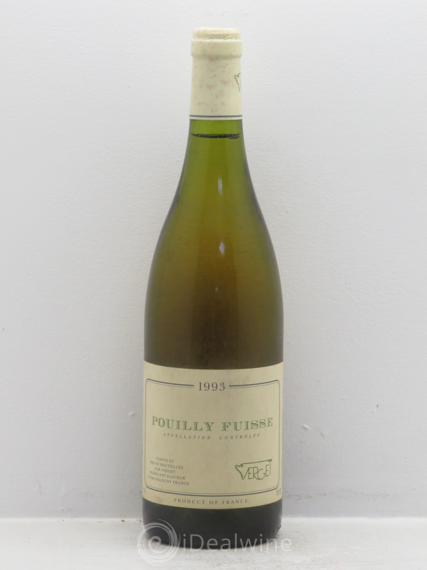 Pouilly-Fuissé (sans prix de réserve) 1993 - Lot de 1 bouteille - 0