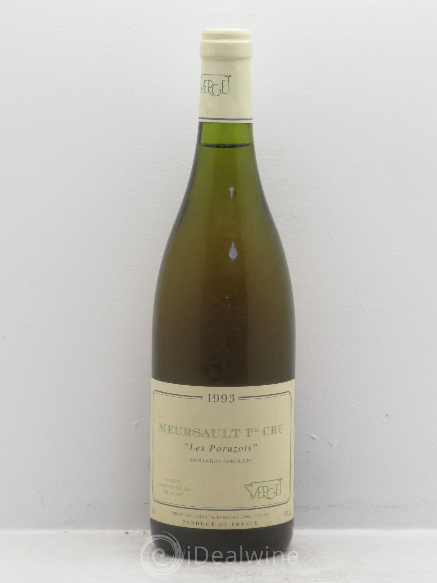 Meursault 1er Cru (sans prix de réserve) 1993 - Lot de 1 bouteille - 0