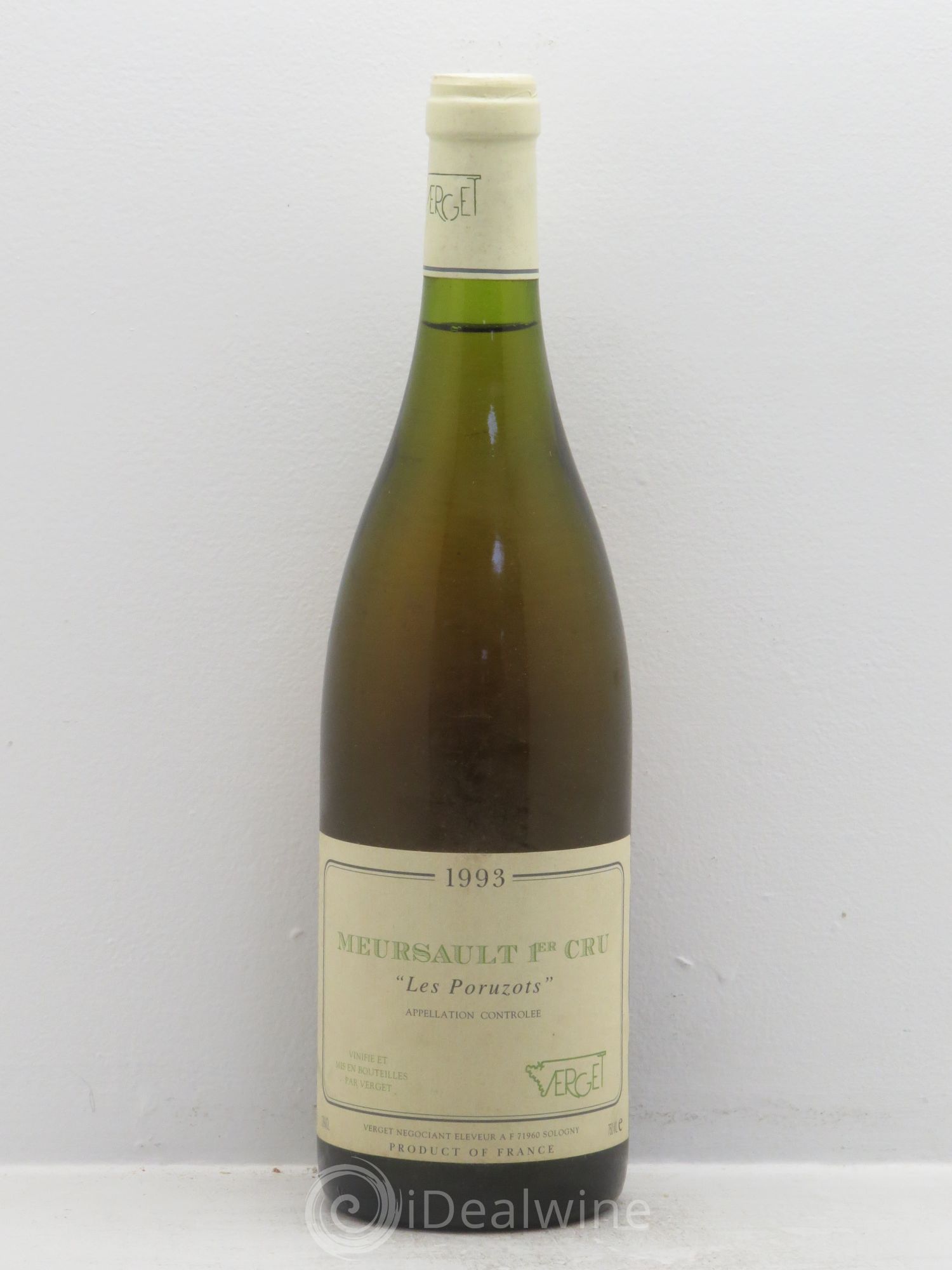 Meursault 1er Cru 1993 - Lot de 1 bouteille - 0