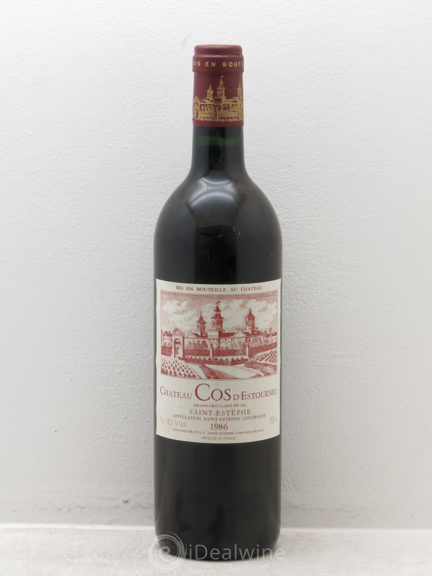 Cos d'Estournel 2ème Grand Cru Classé 1986 - Lot de 1 bouteille - 0