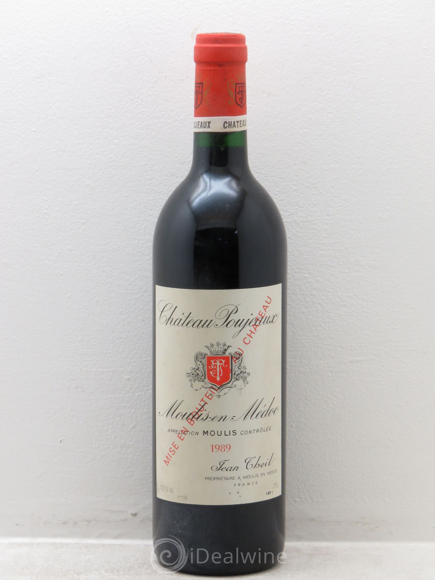 Château Poujeaux 1989 - Lot de 1 bouteille - 0