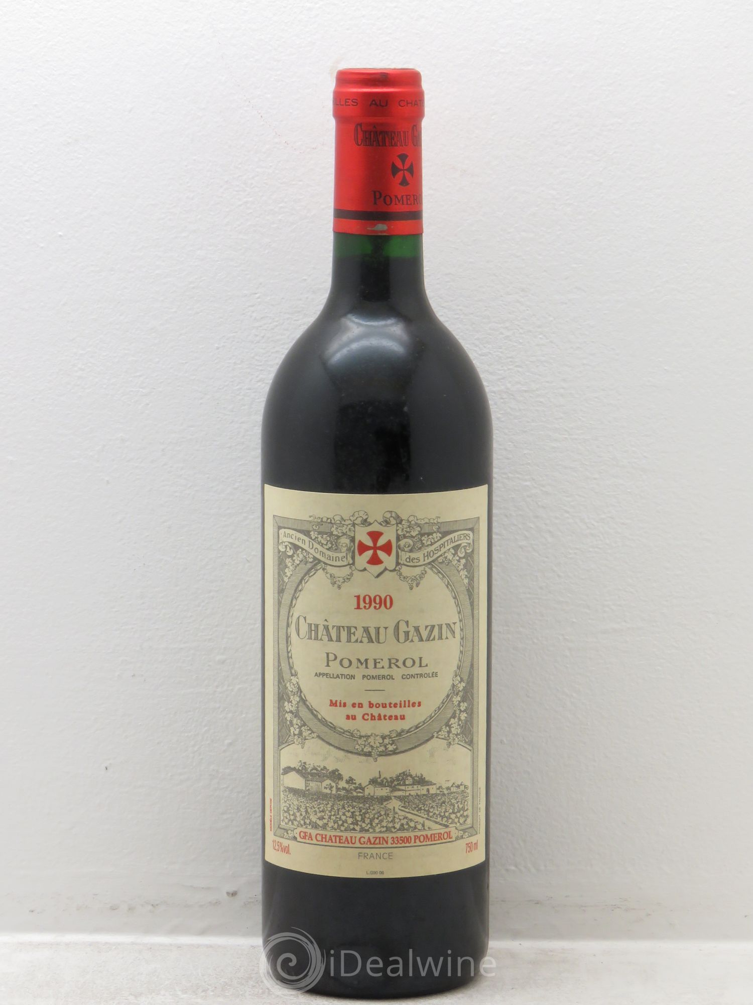 Château Gazin 1990 - Lot de 1 bouteille - 0