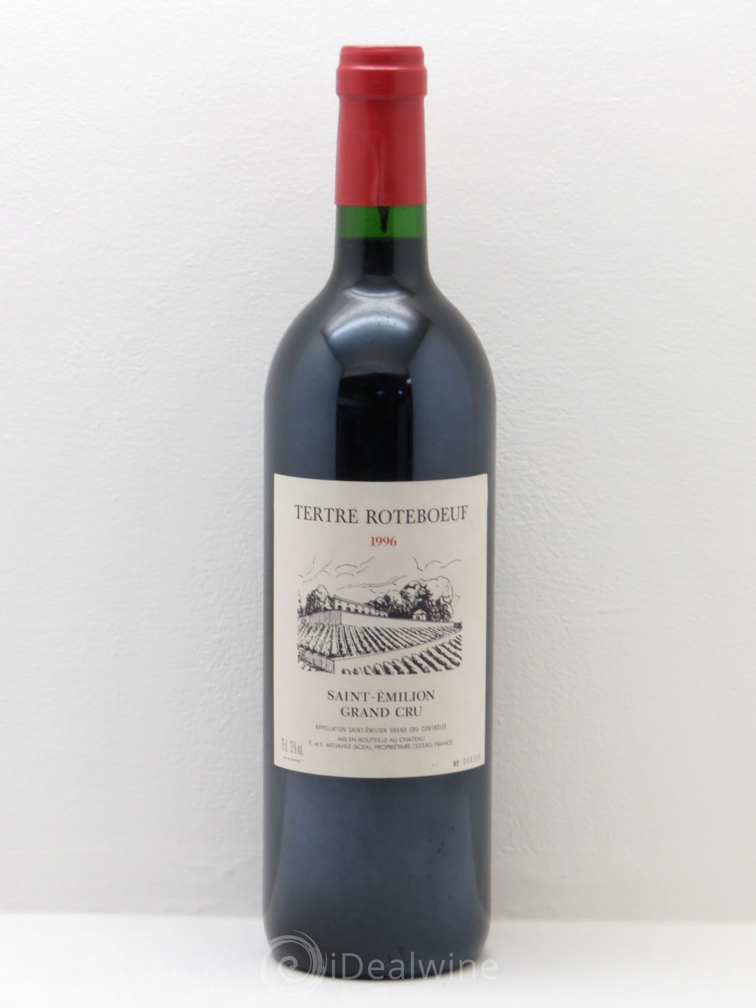 Château Tertre Roteboeuf 1996 - Lot de 1 bouteille - 0