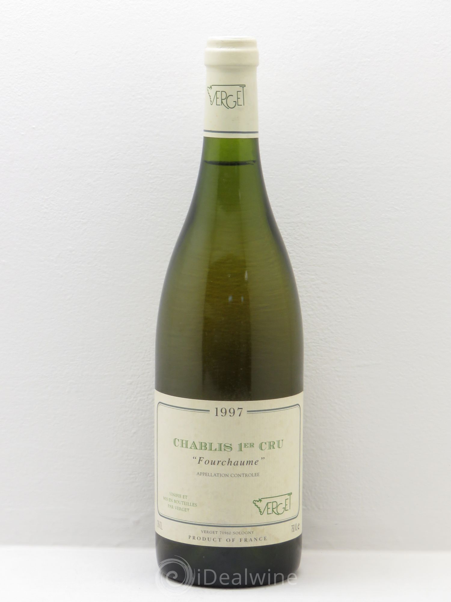 Chablis 1er Cru Verget 1997 - Lot de 1 bouteille - 0