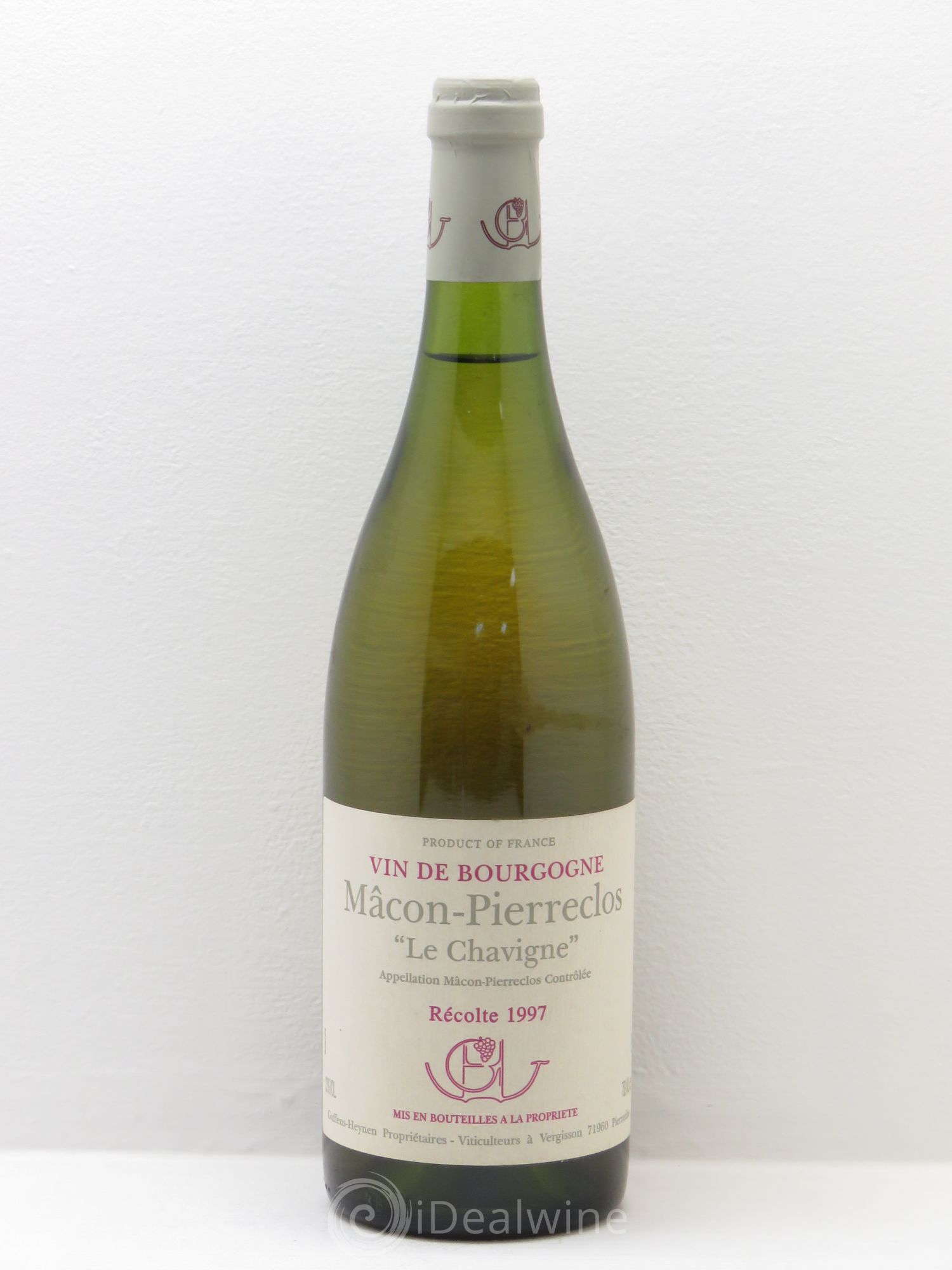 Mâcon-Pierreclos Le Chavigne Guffens-Heynen 1997 - Lot de 1 bouteille - 0