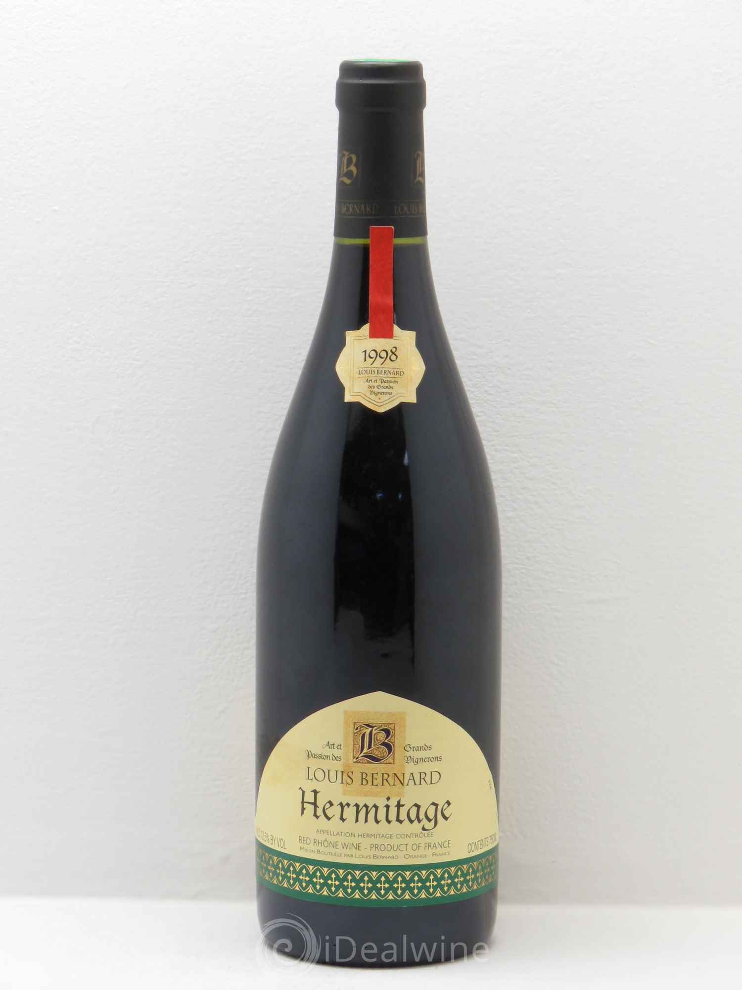 Hermitage Louis Bernard 1998 - Lot de 1 bouteille - 0