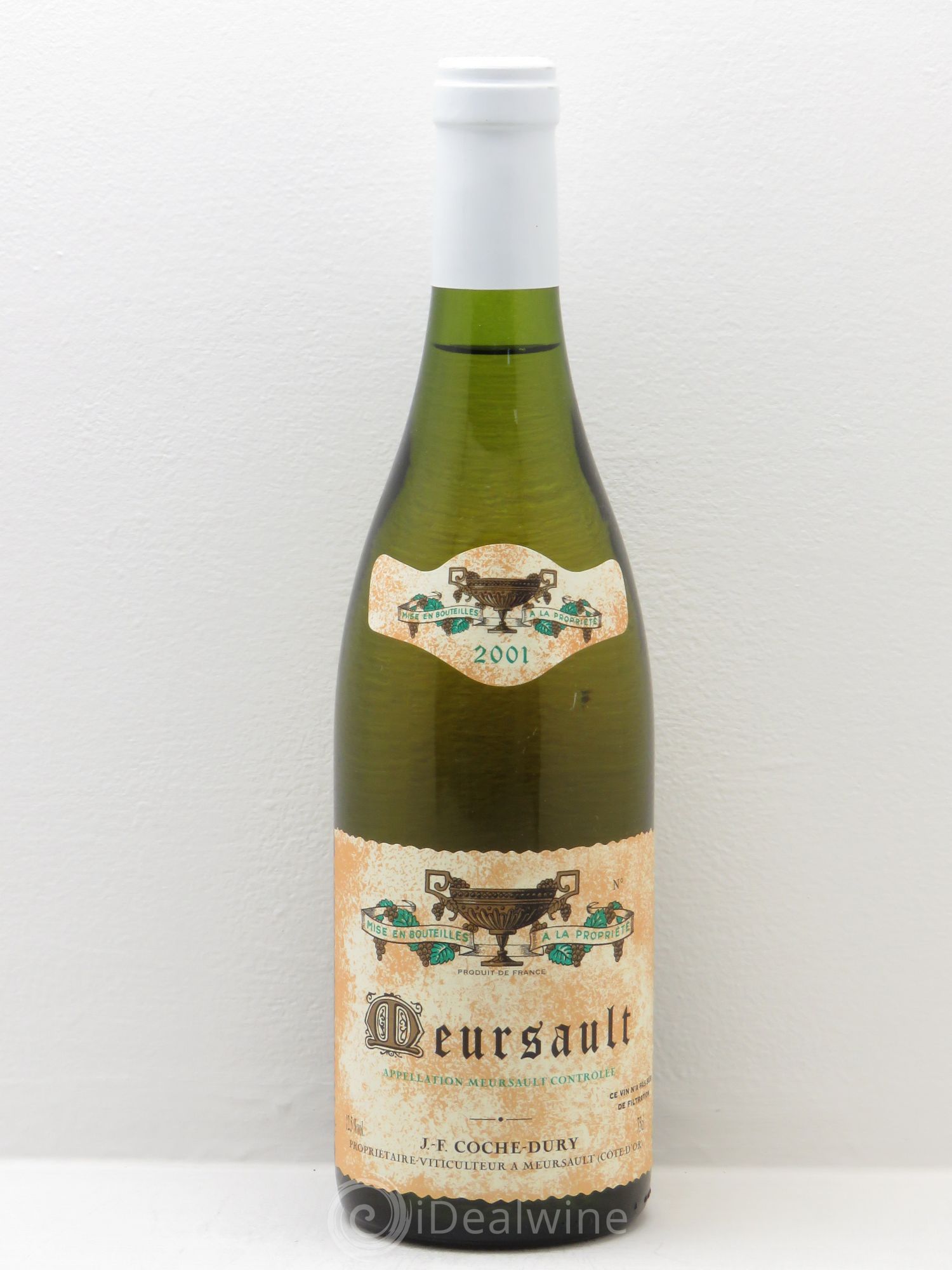 Meursault Coche Dury (Domaine) 2001 - Lot de 1 bouteille - 0