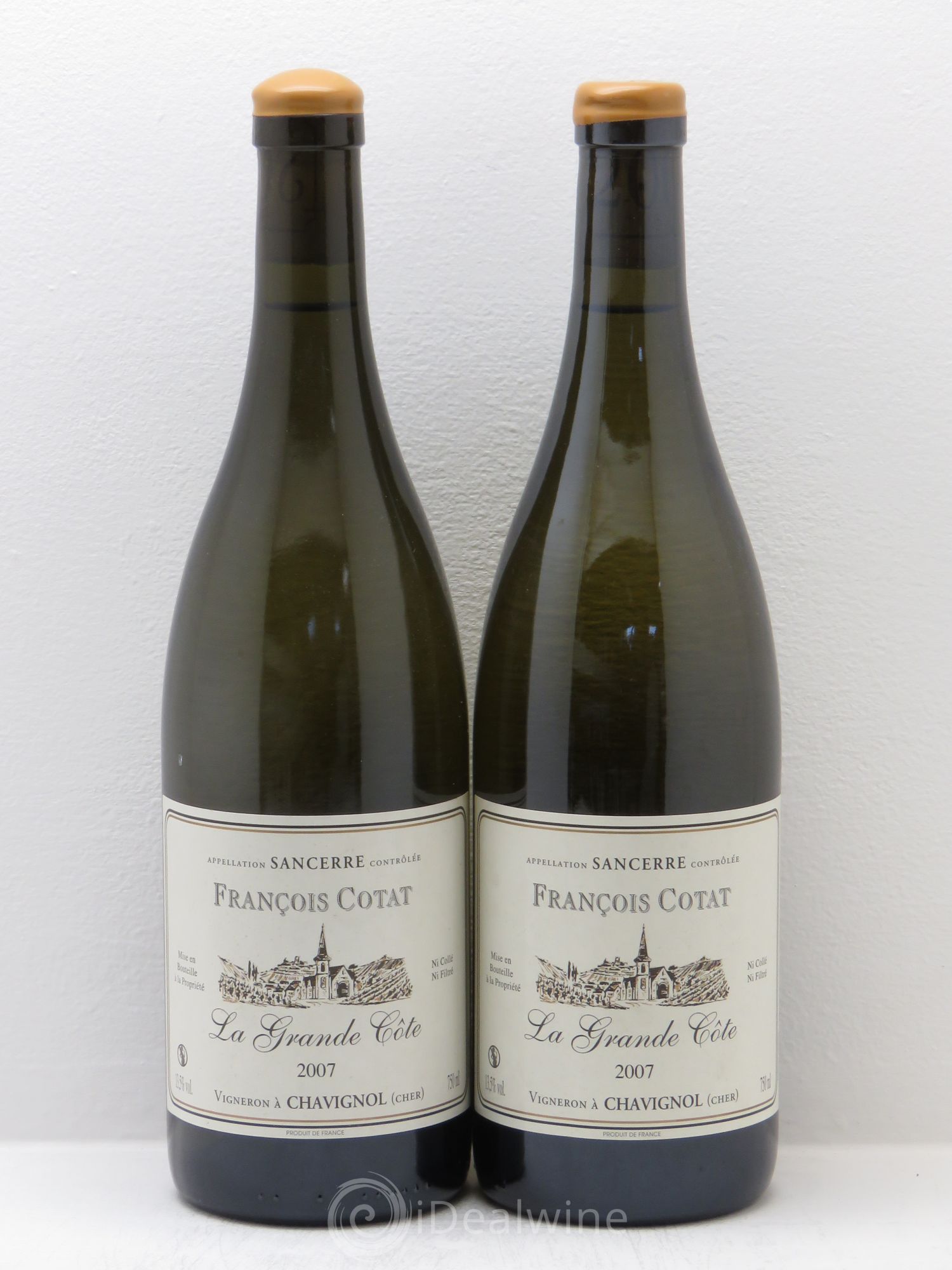 Sancerre La Grande Côte François Cotat 2007 - Lot de 2 bouteilles - 0