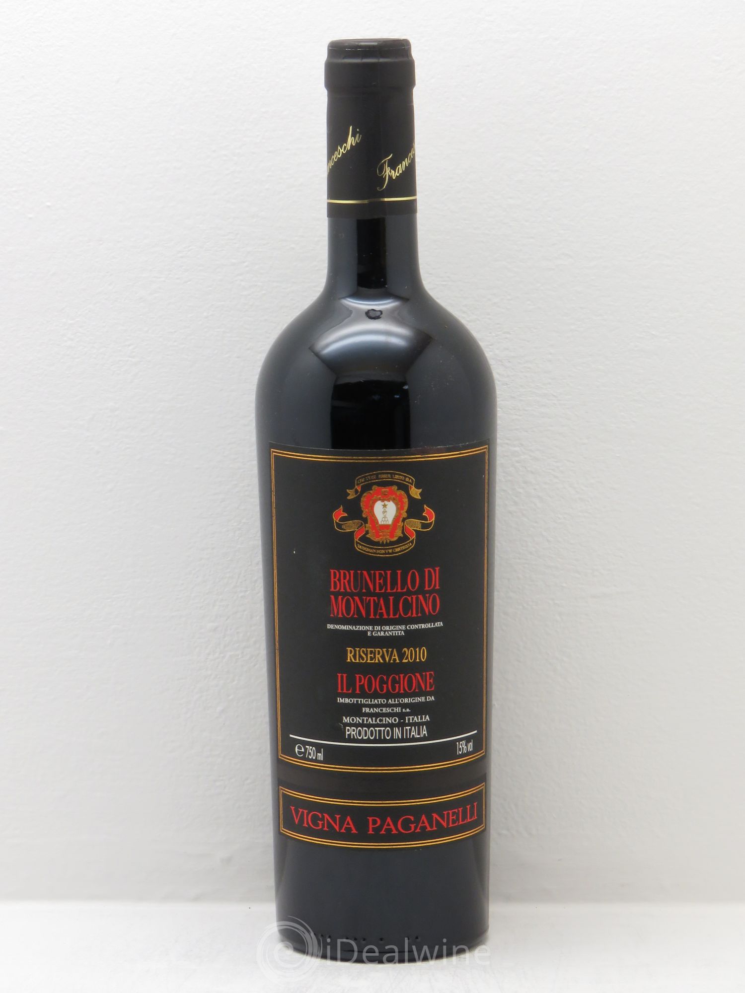 Brunello di Montalcino DOCG Il Poggione Lavinio Franceschi Vigna Paganelli 2010 - Lotto di 1 bottiglia - 0