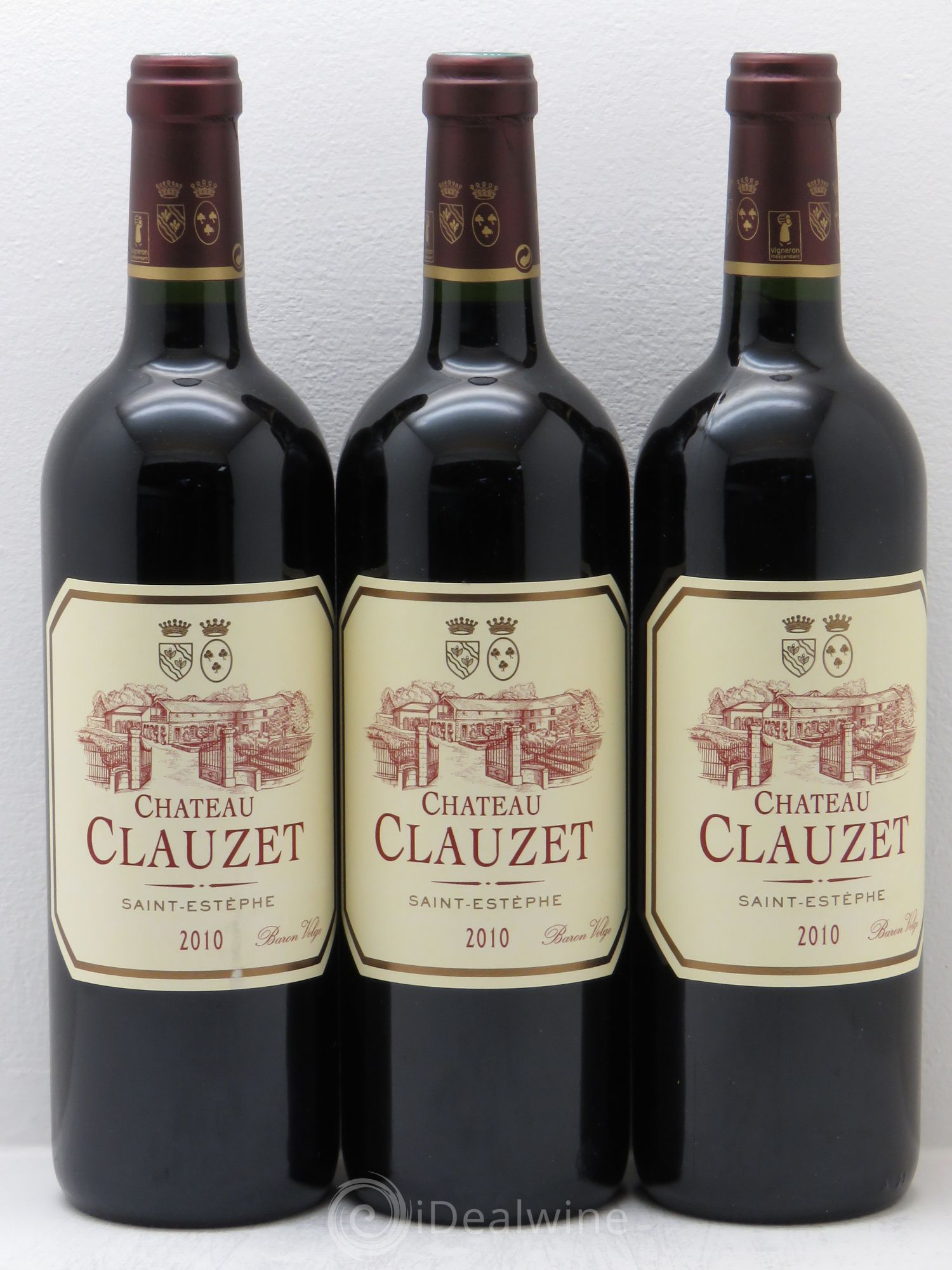 Château Clauzet 2010 - Lot de 3 bouteilles - 0