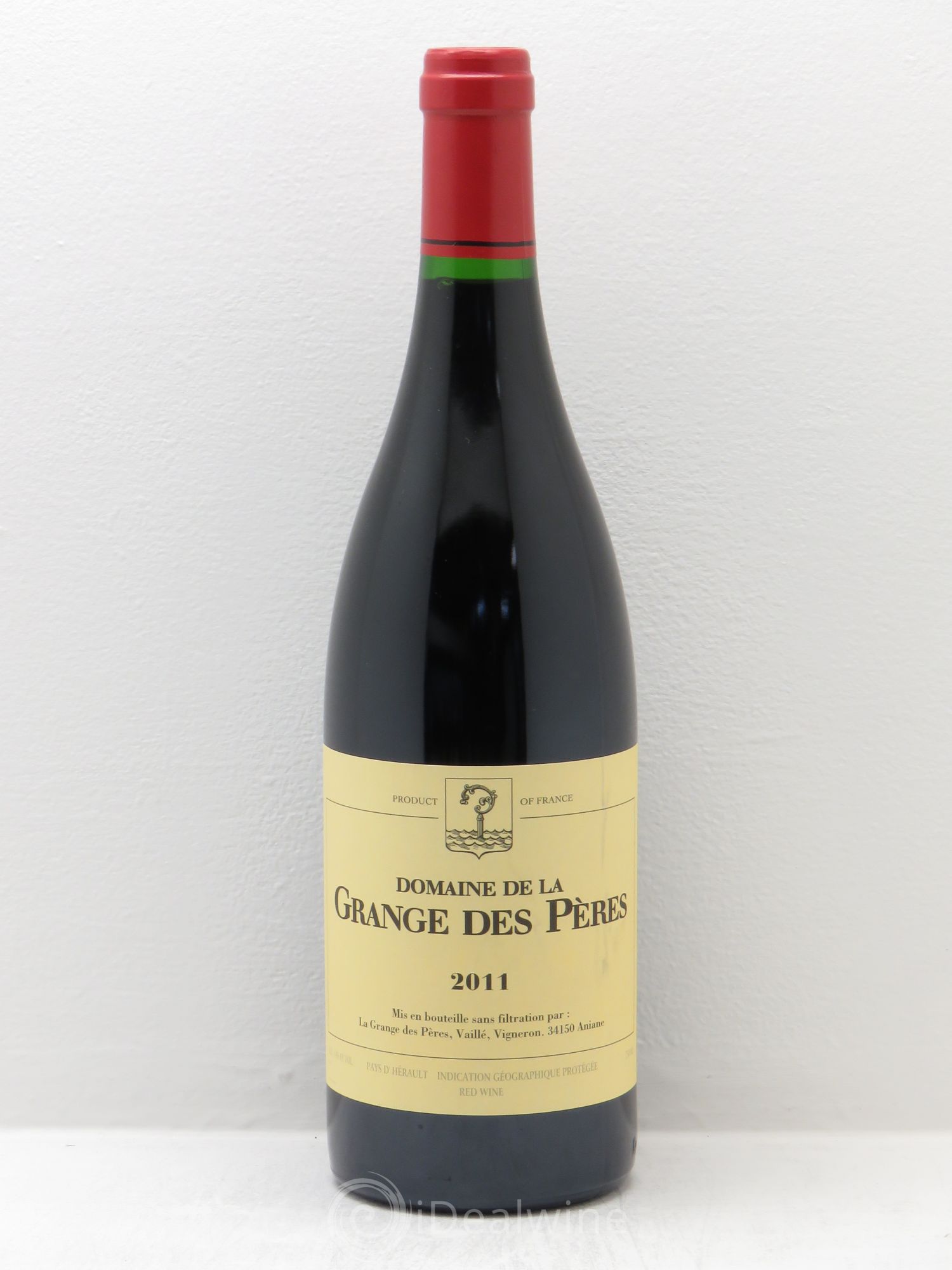 Pays d'Hérault Grange des Pères Laurent Vaillé 2011 - Lot de 1 bouteille - 0