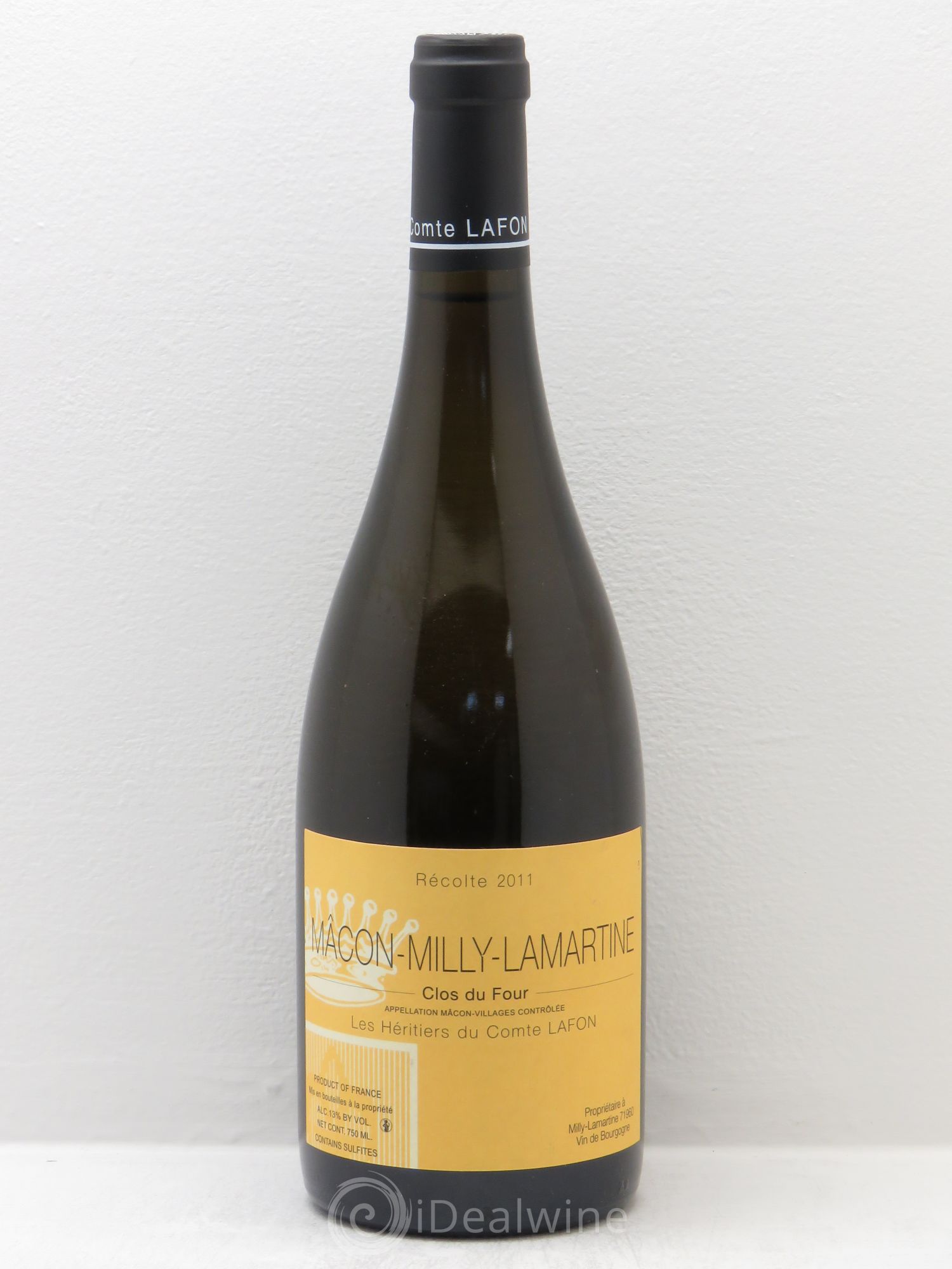 Mâcon Milly-Lamartine Clos du Four Héritiers des Comtes Lafon 2011 - Posten von 1 Flasche - 0
