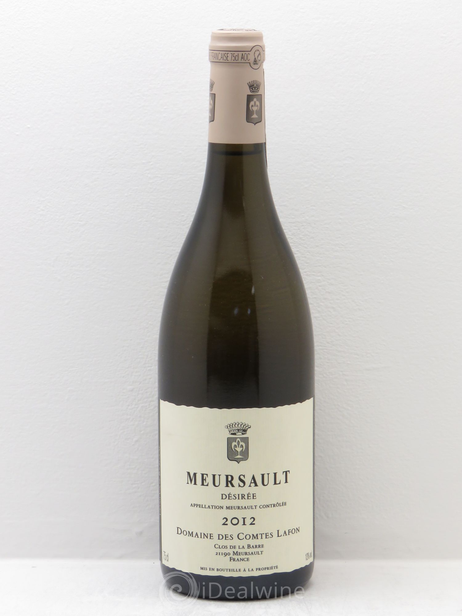 Meursault Désirée Comtes Lafon (Domaine des) 2012 - Lot de 1 bouteille - 0