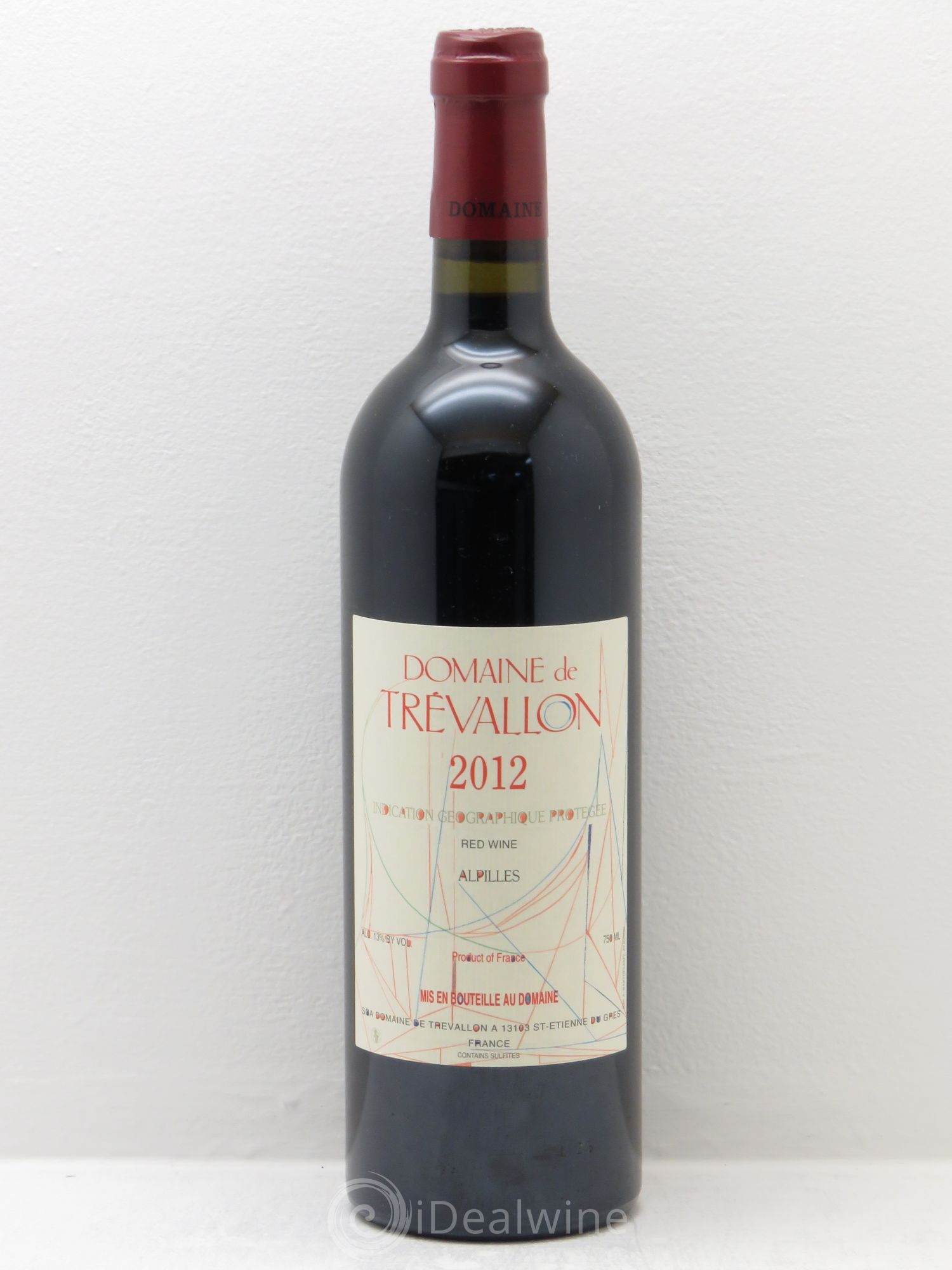 VDP Bouches du Rhône Trévallon (Domaine de) Eloi Dürrbach 2012 - Lot de 1 bouteille - 0