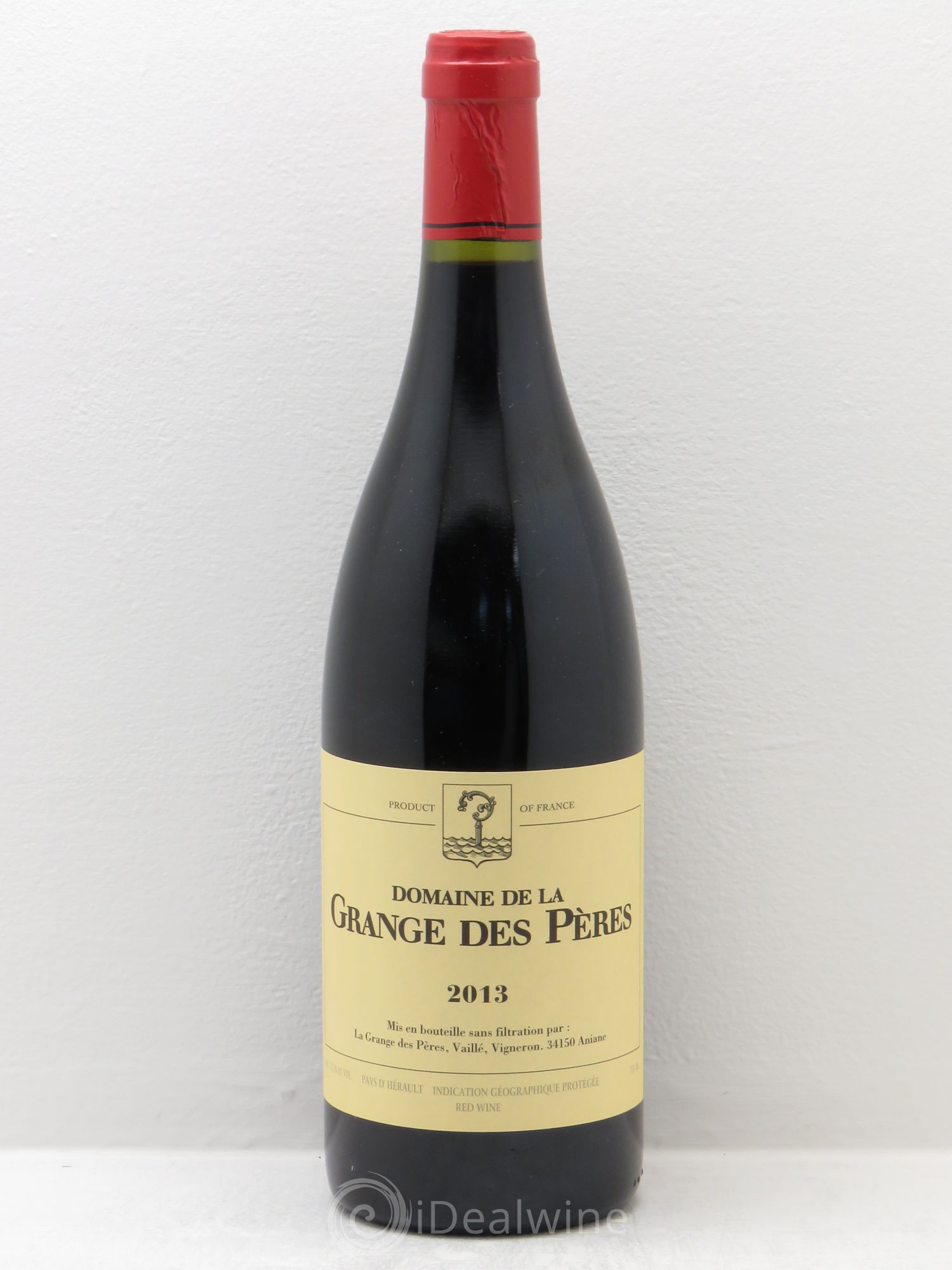 Pays d'Hérault Grange des Pères Laurent Vaillé 2013 - Lot de 1 bouteille - 0