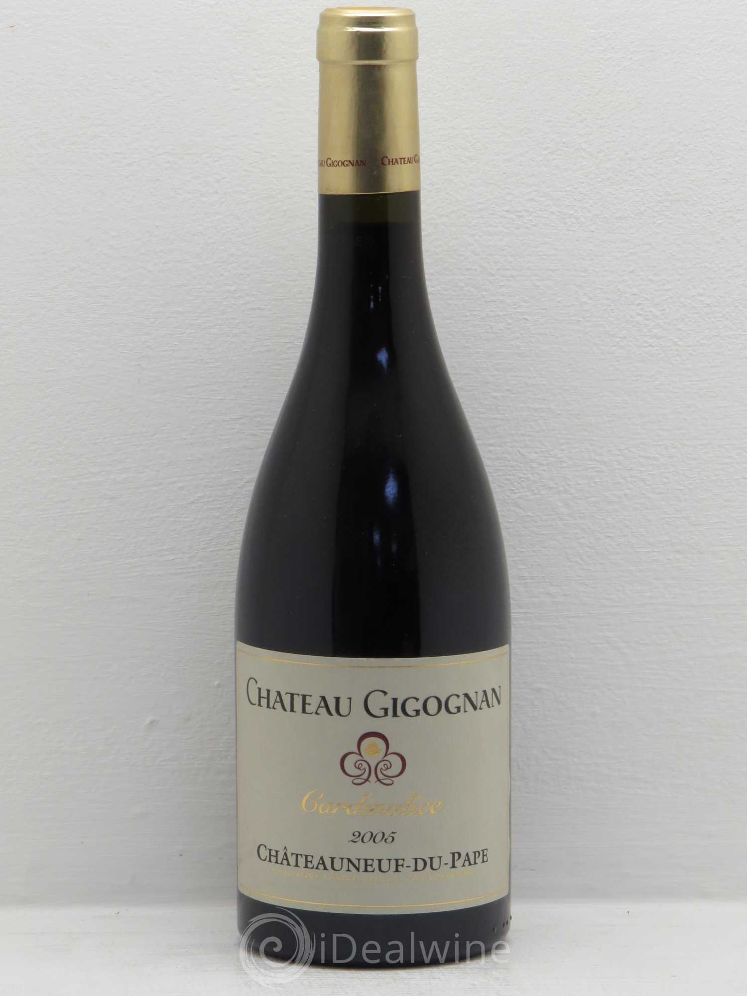 Châteauneuf-du-Pape Cardinalice Château Gigognan 2005 - Posten von 1 Flasche - 0
