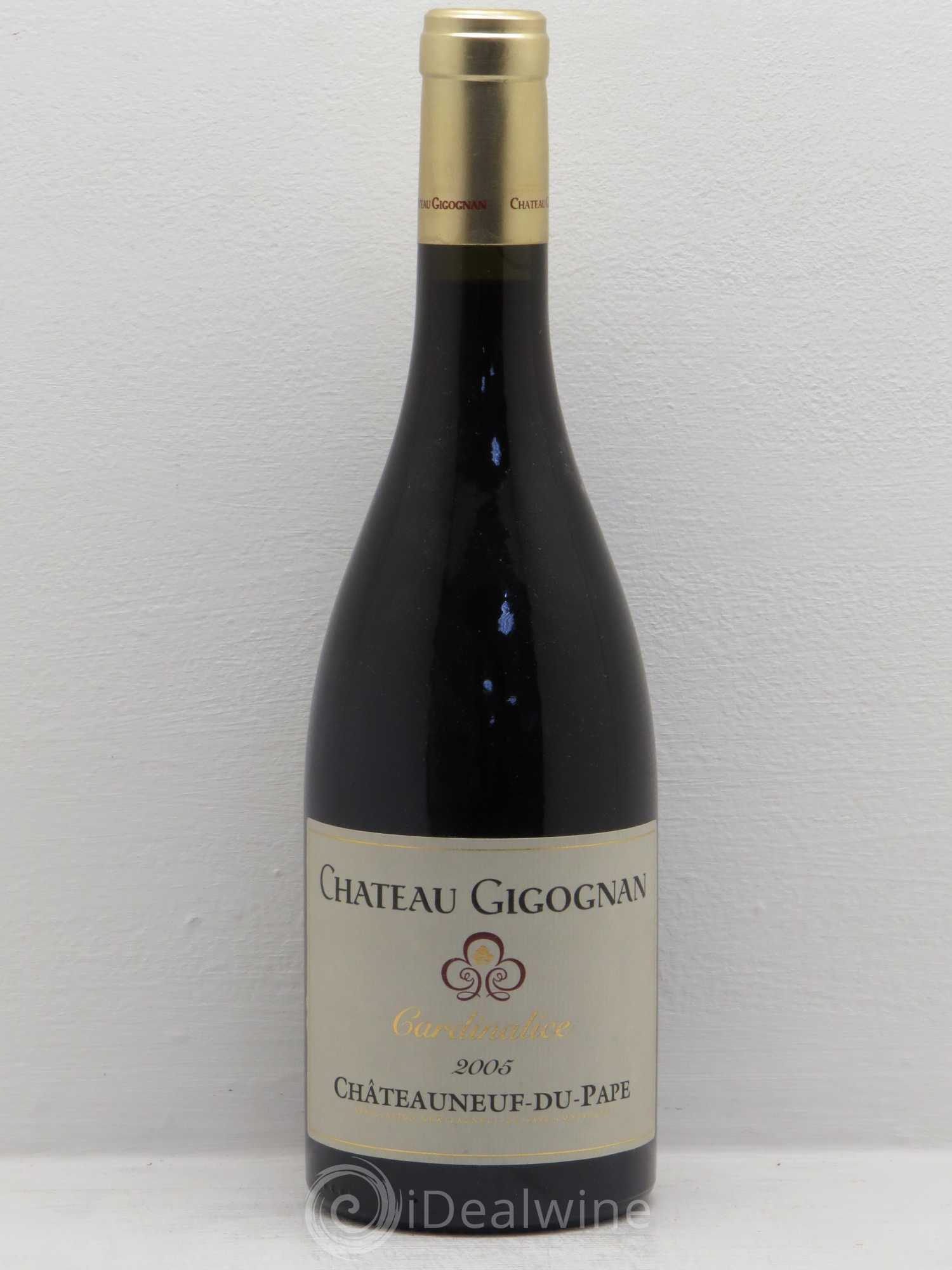 Châteauneuf-du-Pape Cardinalice Château Gigognan 2005 - Posten von 1 Flasche - 0