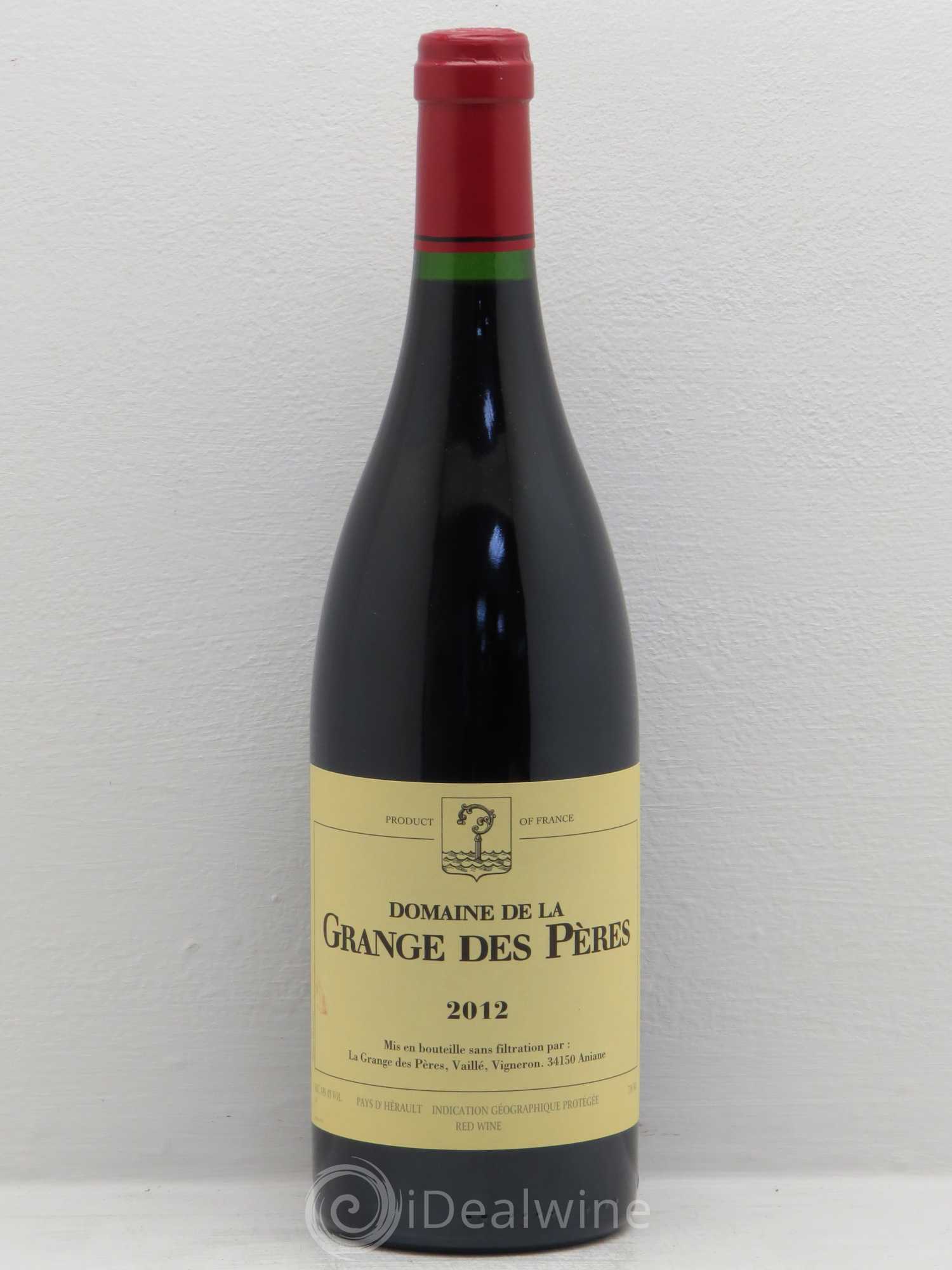 Pays d'Hérault Grange des Pères Laurent Vaillé 2012 - Lot de 1 bouteille - 0