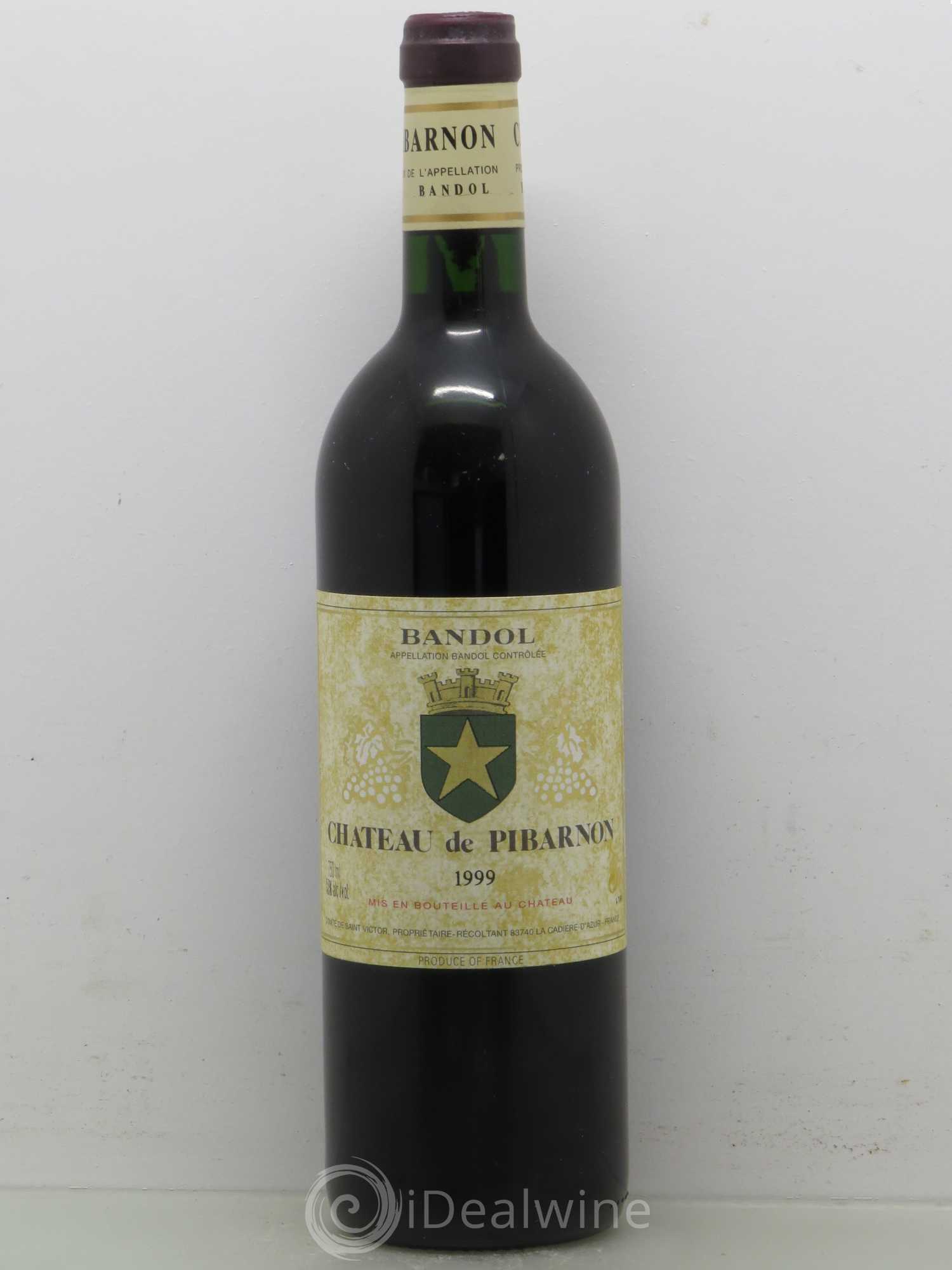 Bandol Château de Pibarnon Comte de Saint-Victor 1999 - Lot de 1 bouteille - 0