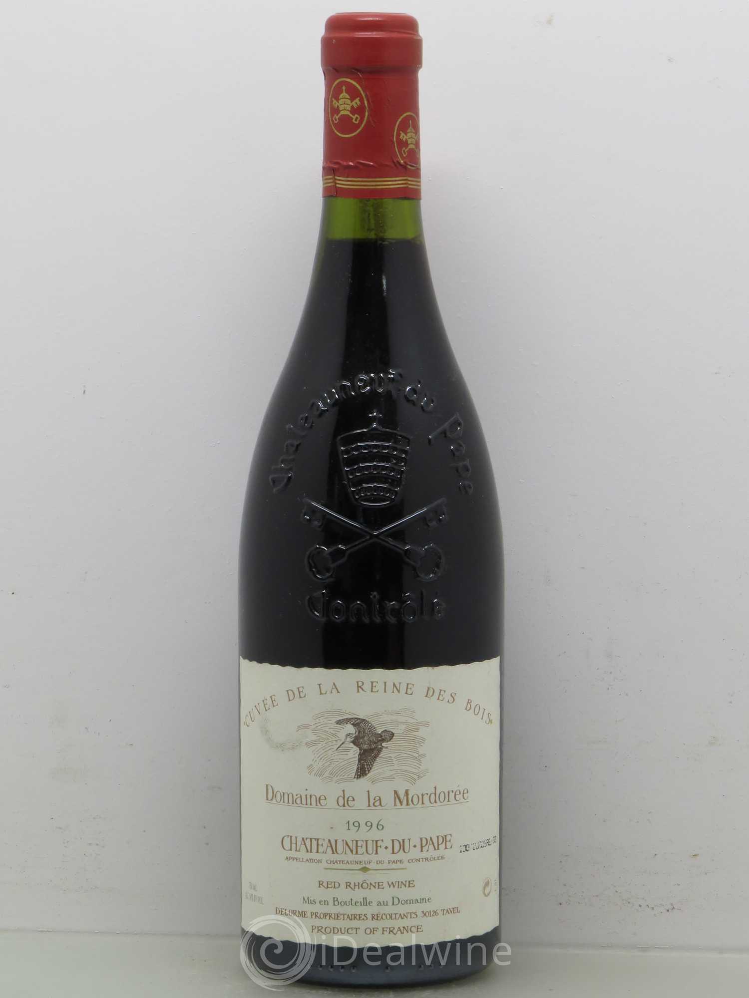 Châteauneuf-du-Pape Cuvée de la Reine des Bois La Mordorée (Domaine de) (sans prix de réserve) 1996 - Lot de 1 bouteille - 0