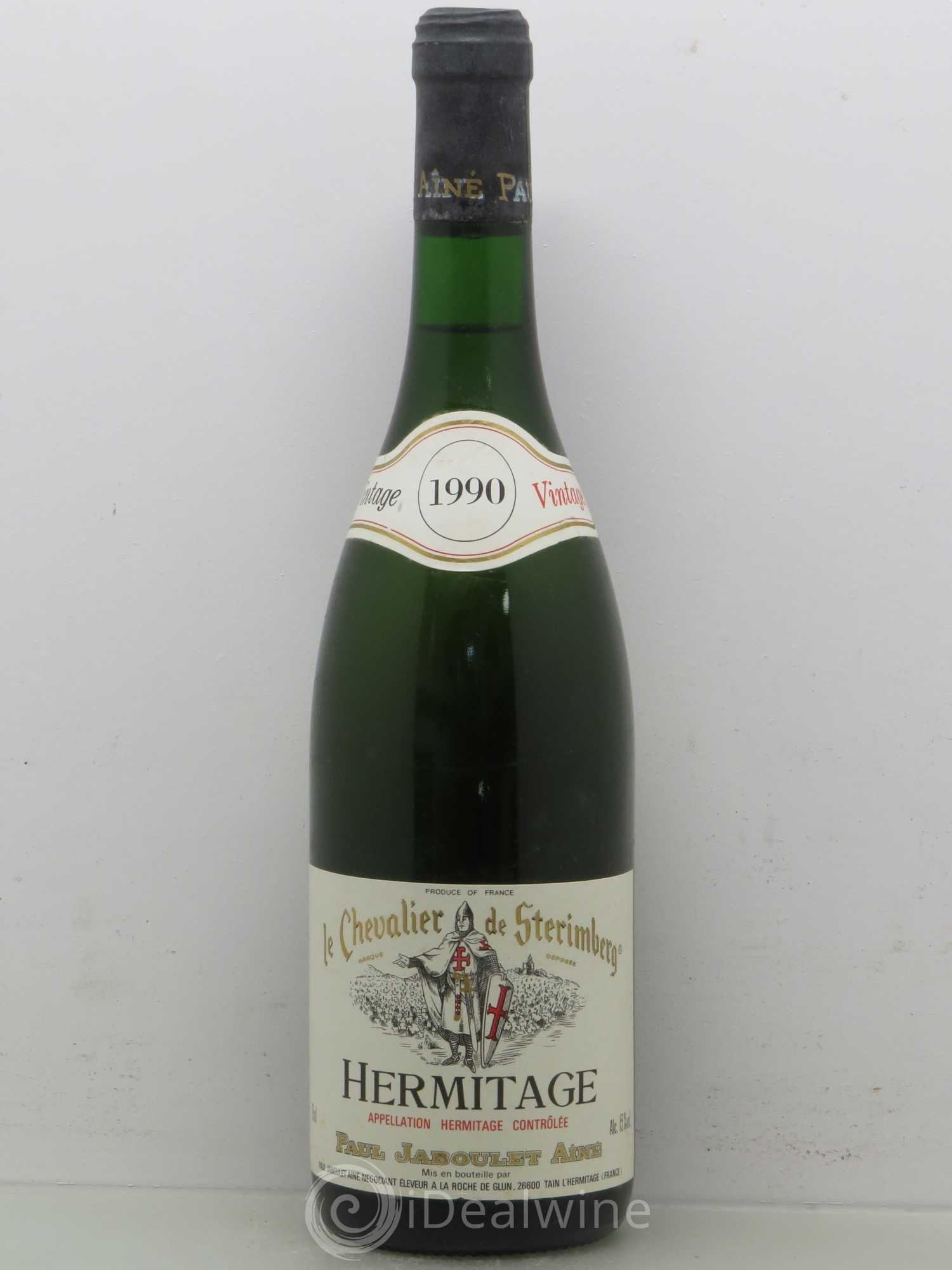 Hermitage Chevalier de Sterimberg Paul Jaboulet Ainé 1990 - Posten von 1 Flasche - 0
