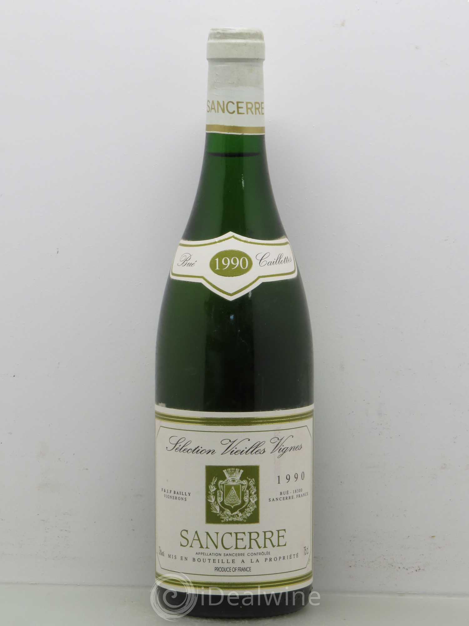 Sancerre Vieilles vignes - Bué Bailly 1990 - Posten von 1 Flasche - 0