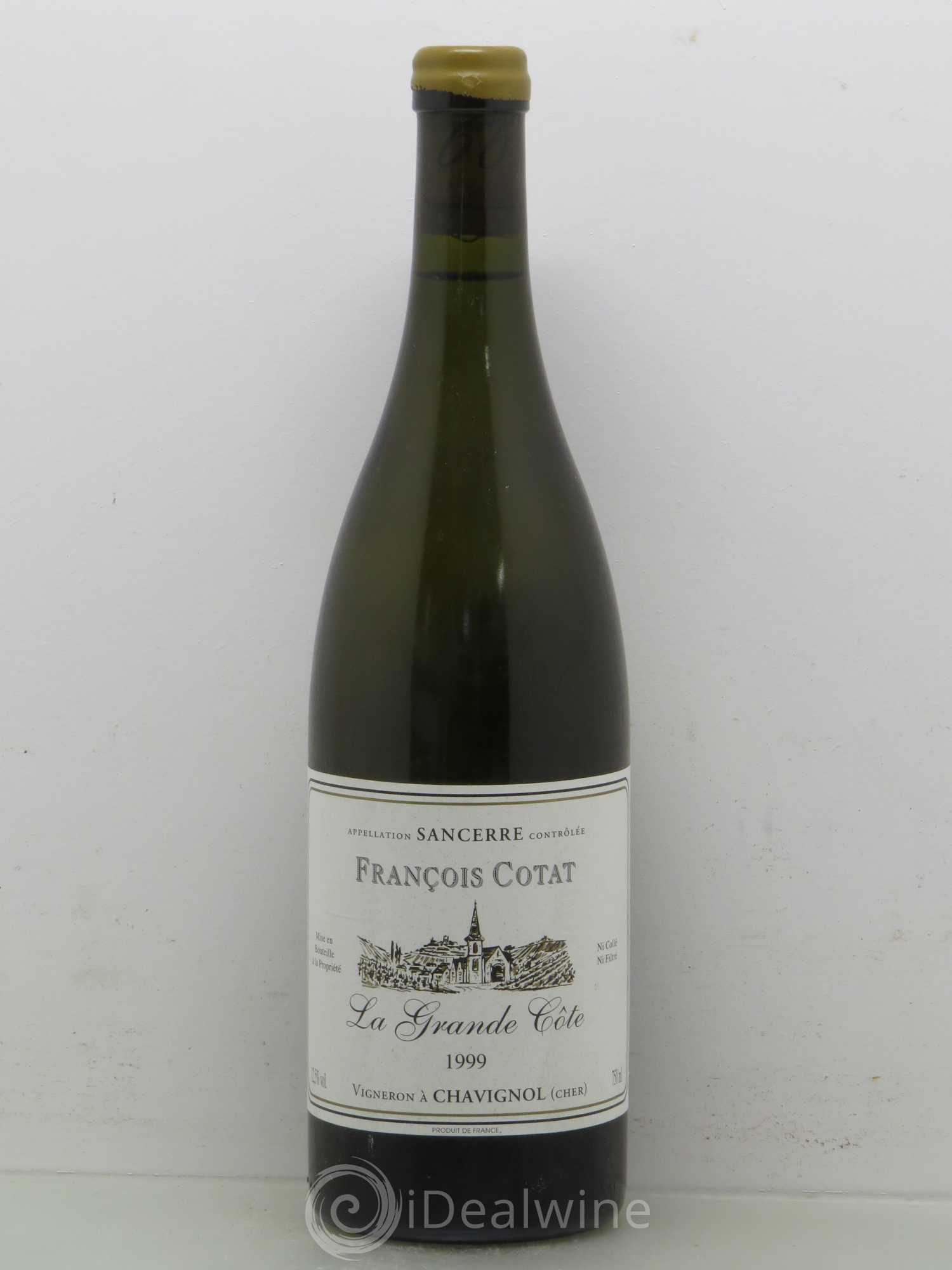 Sancerre La Grande Côte François Cotat 1999 - Posten von 1 Flasche - 0