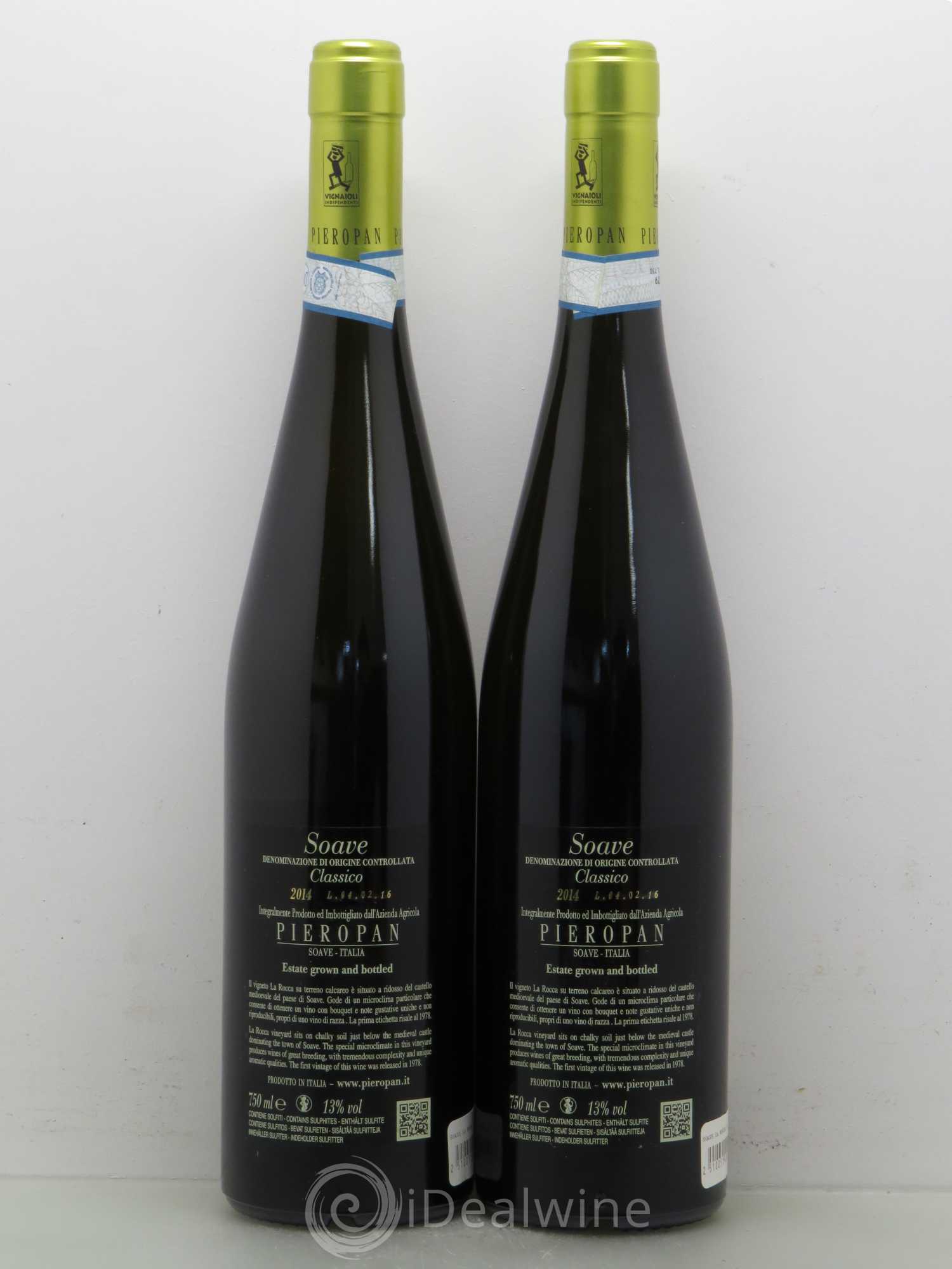Divers Soave Classico la Rocca Pieropan 2014 - Lot de 2 bouteilles - 1
