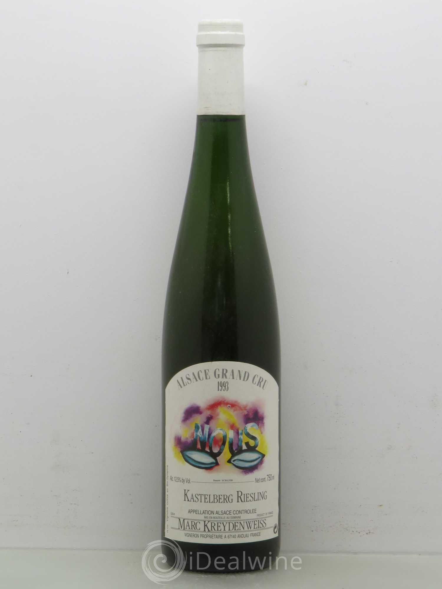 Riesling Grand Cru Kastelberg - Kreydenweiss 1993 - Posten von 1 Flasche - 0