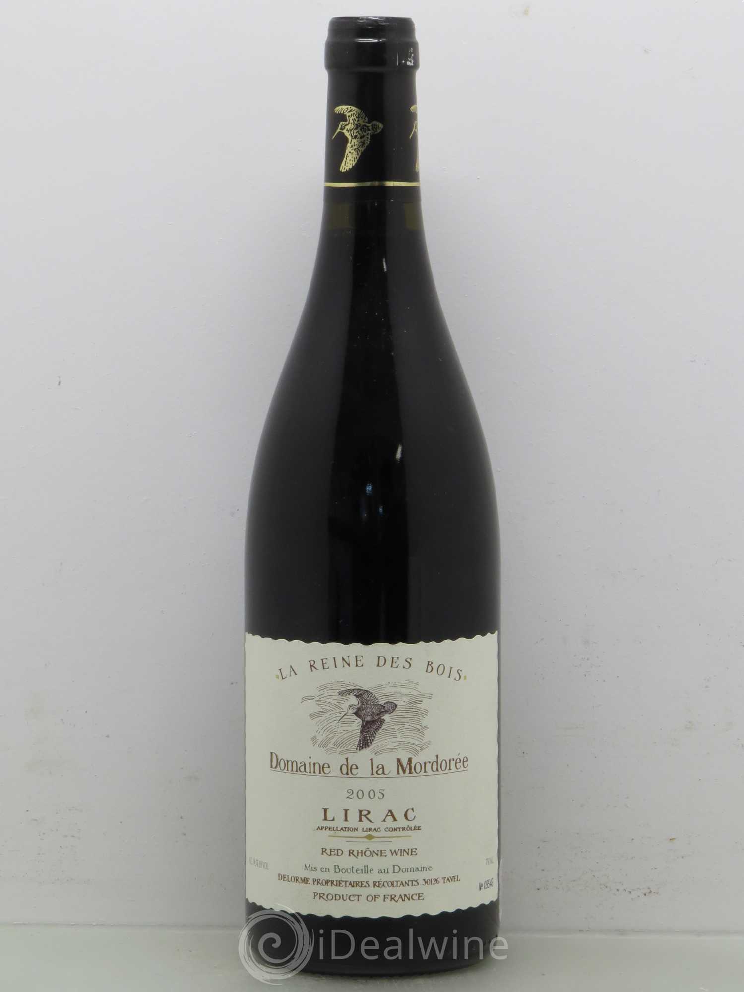 Lirac Cuvée Reine des Bois La Mordorée (Domaine de) 2005 - Lot de 1 bouteille - 0