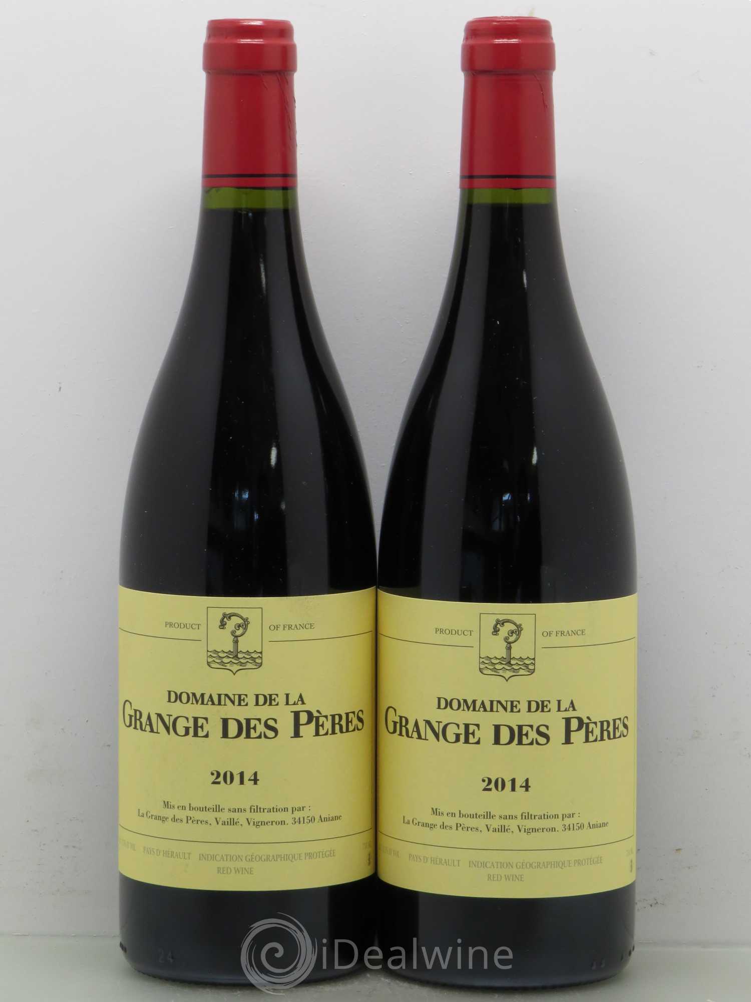 Pays d'Hérault Grange des Pères Laurent Vaillé 2014 - Lot de 2 bouteilles - 0