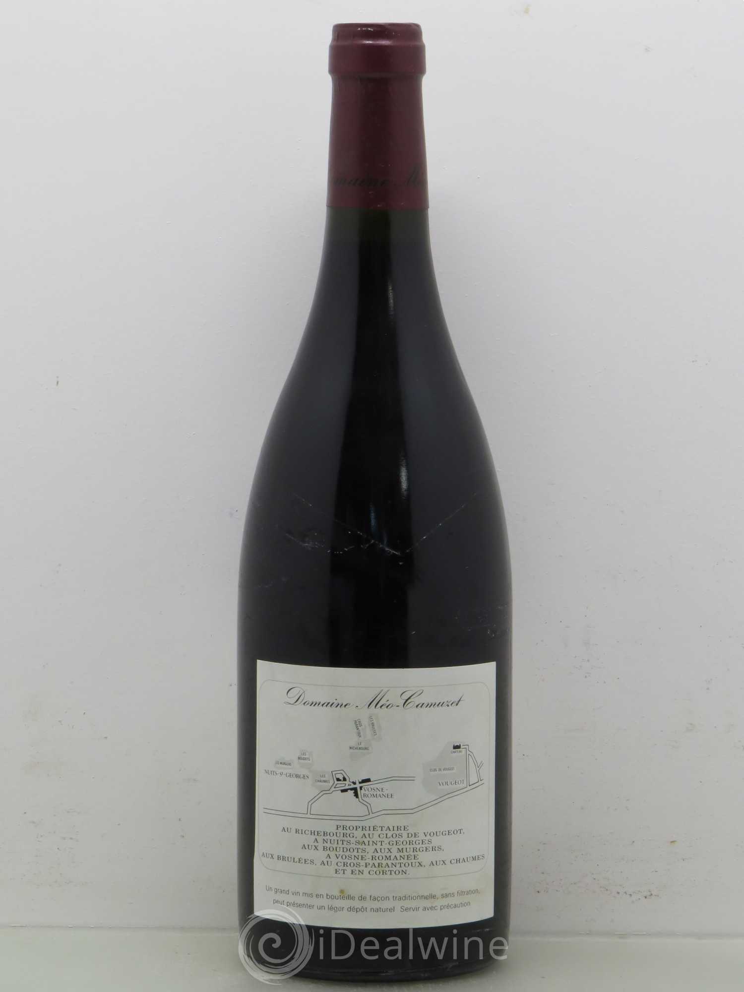 Clos de Vougeot Grand Cru Méo-Camuzet (Domaine) 1990 - Lot de 1 bouteille - 1