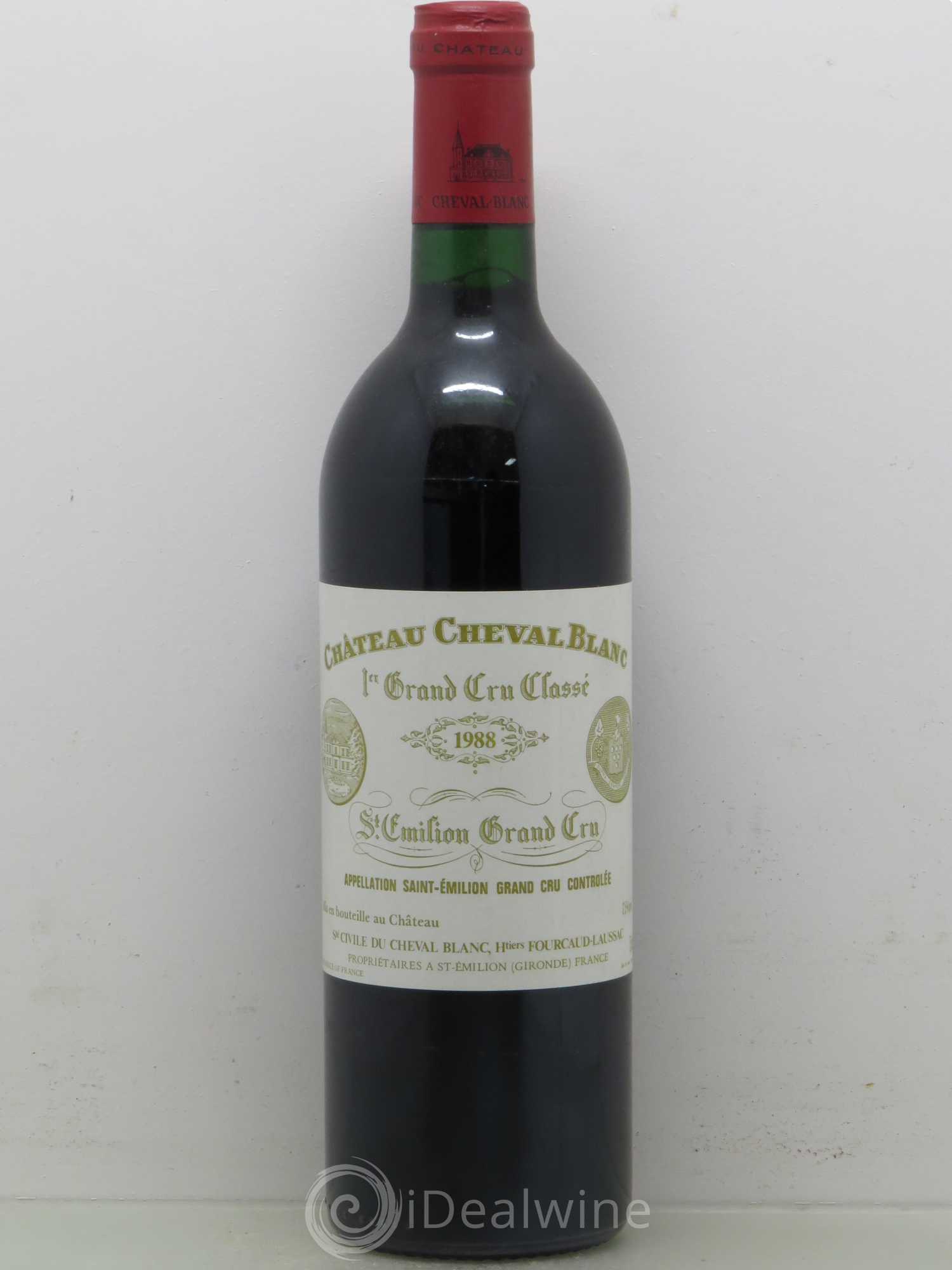 Château Cheval Blanc 1er Grand Cru Classé A 1988 - Lot de 1 bouteille - 0