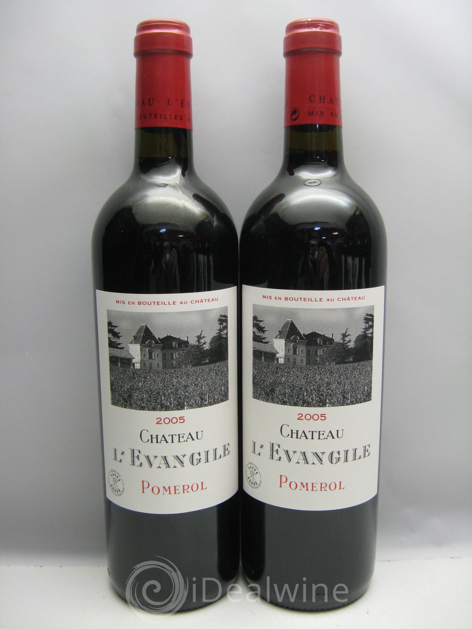 Château l' Évangile 2005 - Lot de 12 bouteilles - 1
