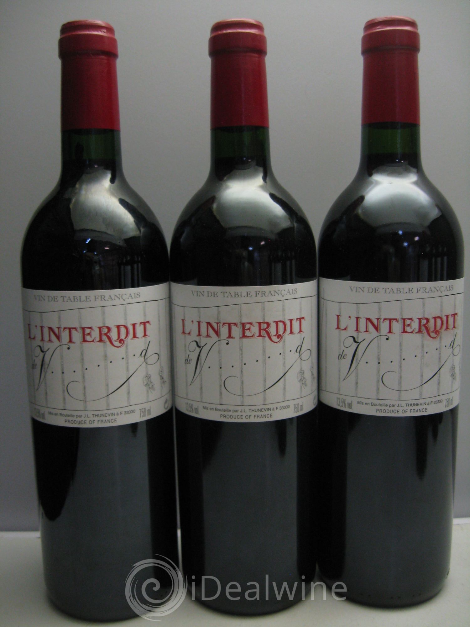 L'Interdit de Valandraud - Lot de 12 bouteilles - 2