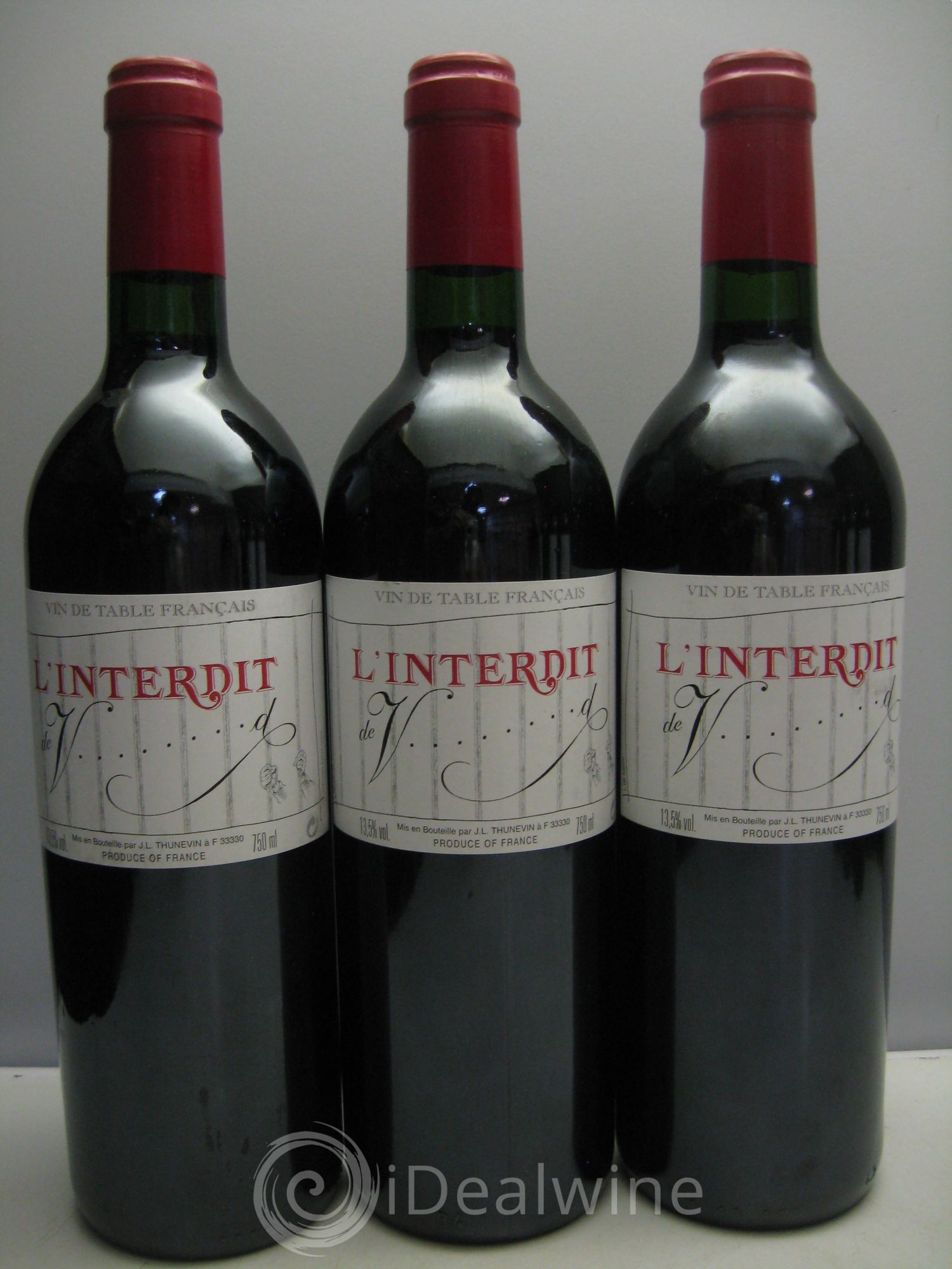 L'Interdit de Valandraud - Lot de 12 bouteilles - 3