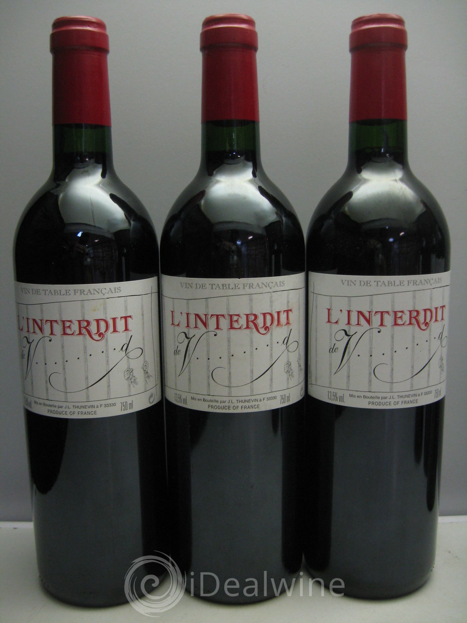 L'Interdit de Valandraud - Lot de 12 bouteilles - 4
