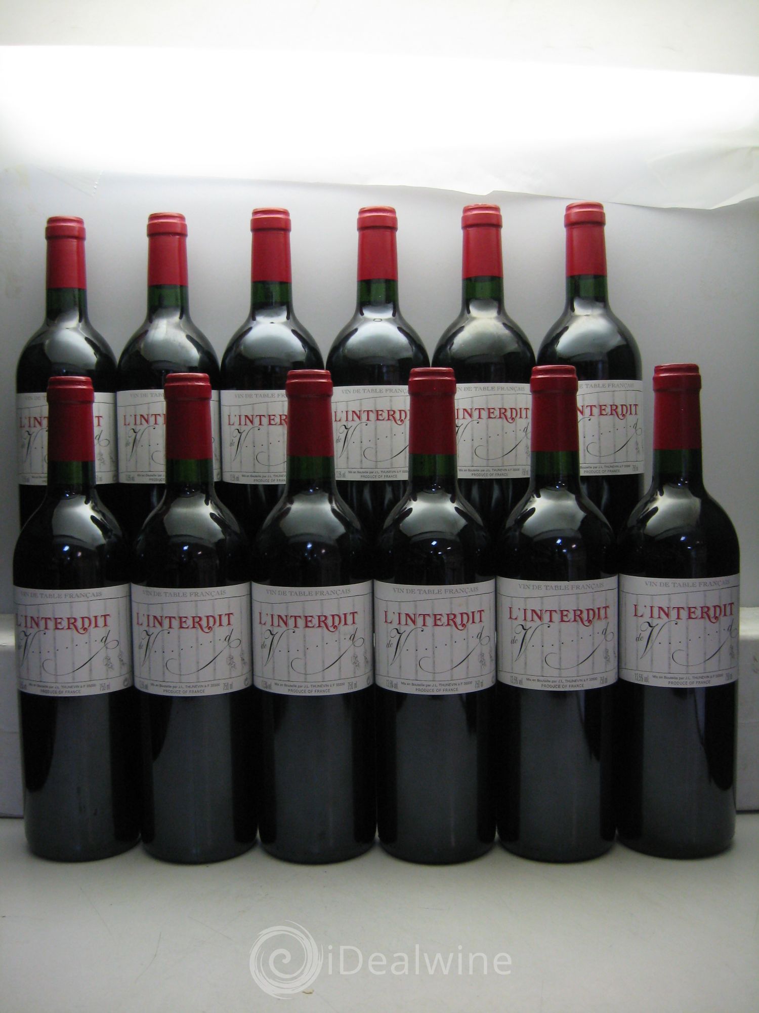 L'Interdit de Valandraud - Lot de 12 bouteilles - 0