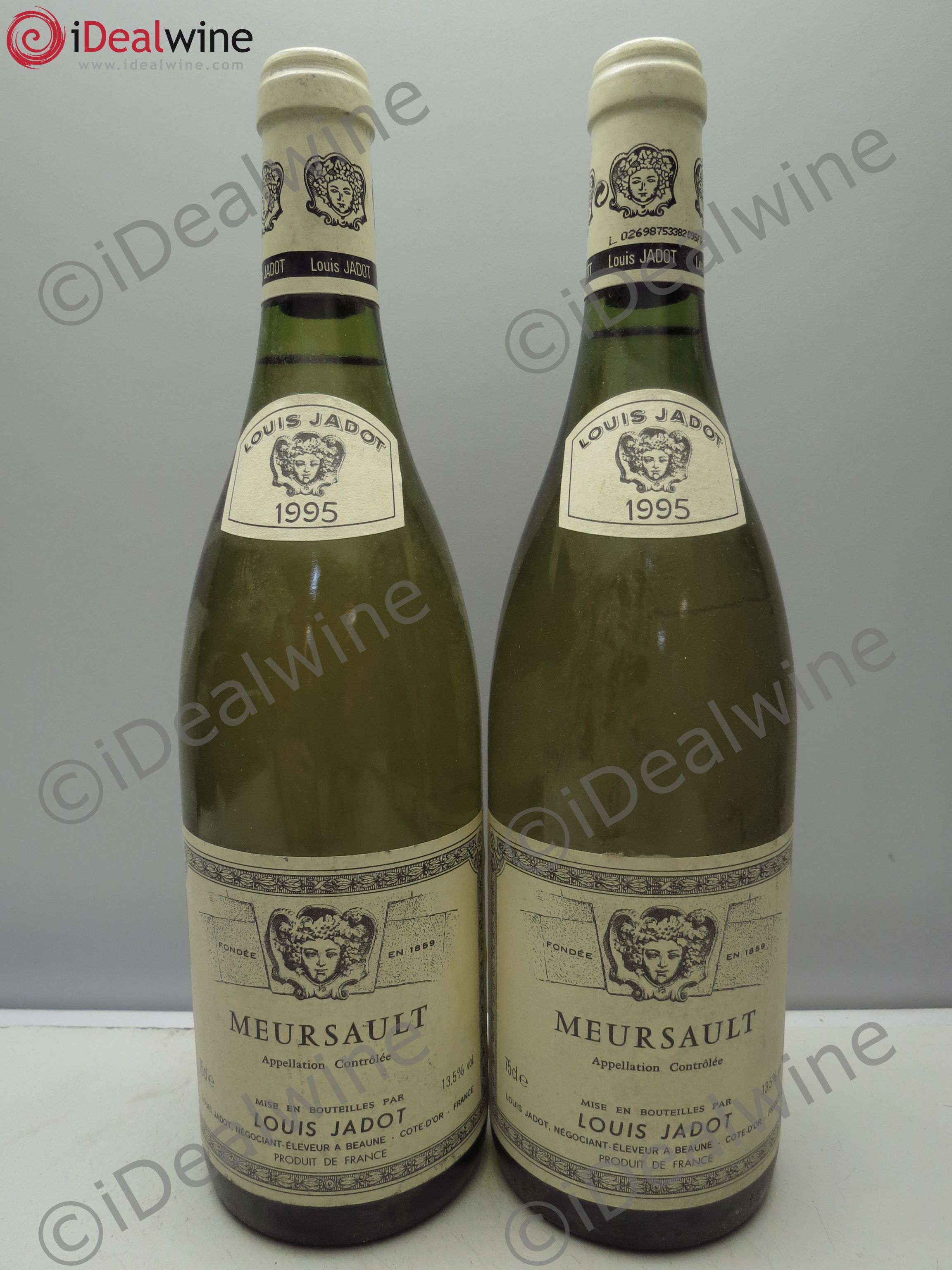 Meursault (sans prix de reserve / no reserve) 1995 - Posten von 2 Flaschen - 0