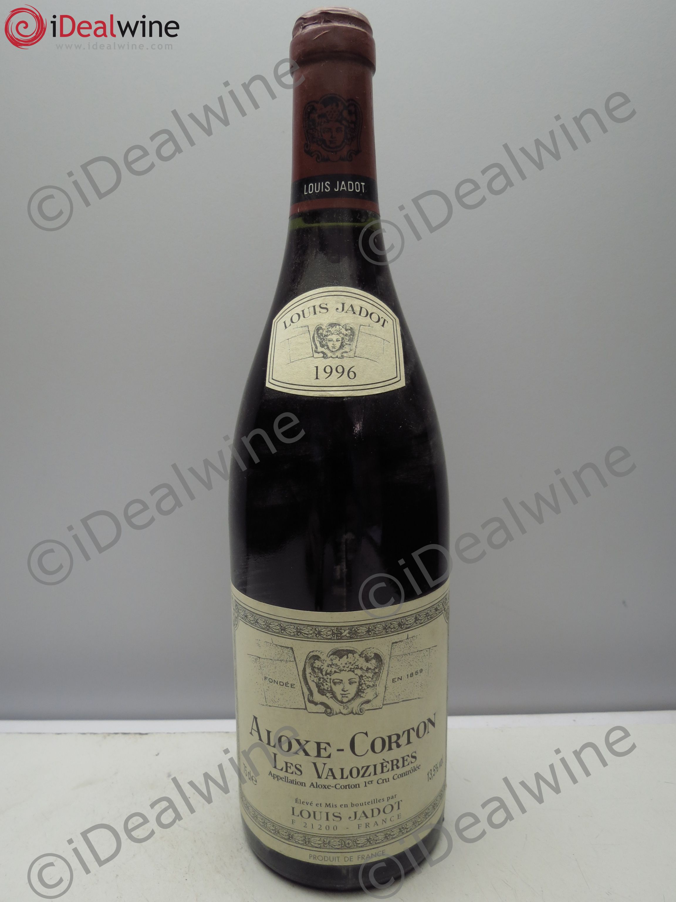 Aloxe-Corton 1er Cru Domaine Louis Jadot (sans prix de reserve / no reserve) 1996 - Posten von 1 Flasche - 0