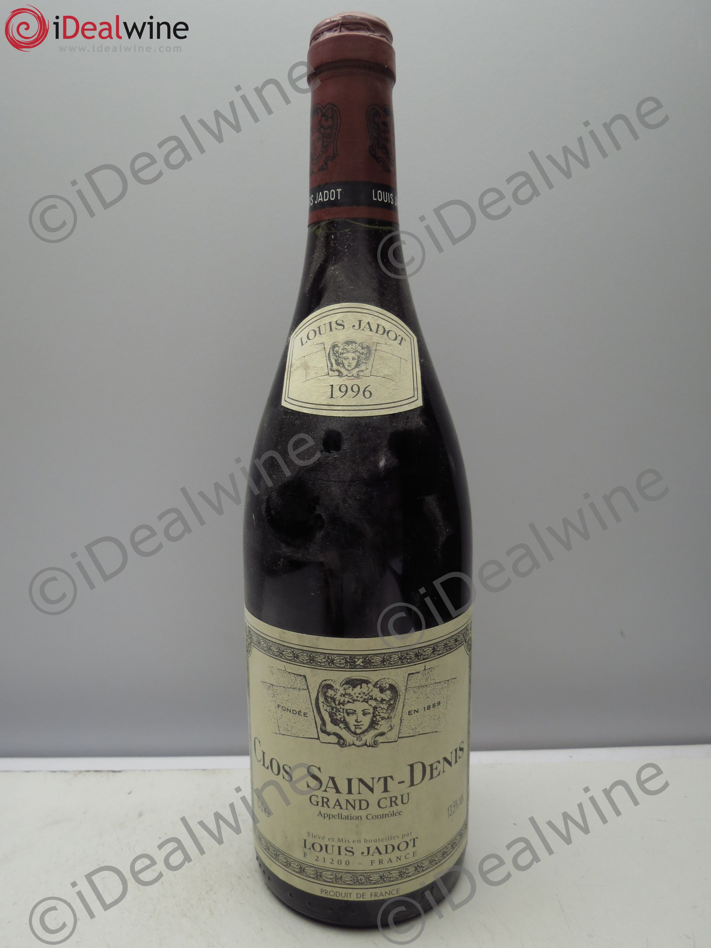 Clos Saint-Denis Grand Cru Maison Louis Jadot 1996 - Lot de 1 bouteille - 0
