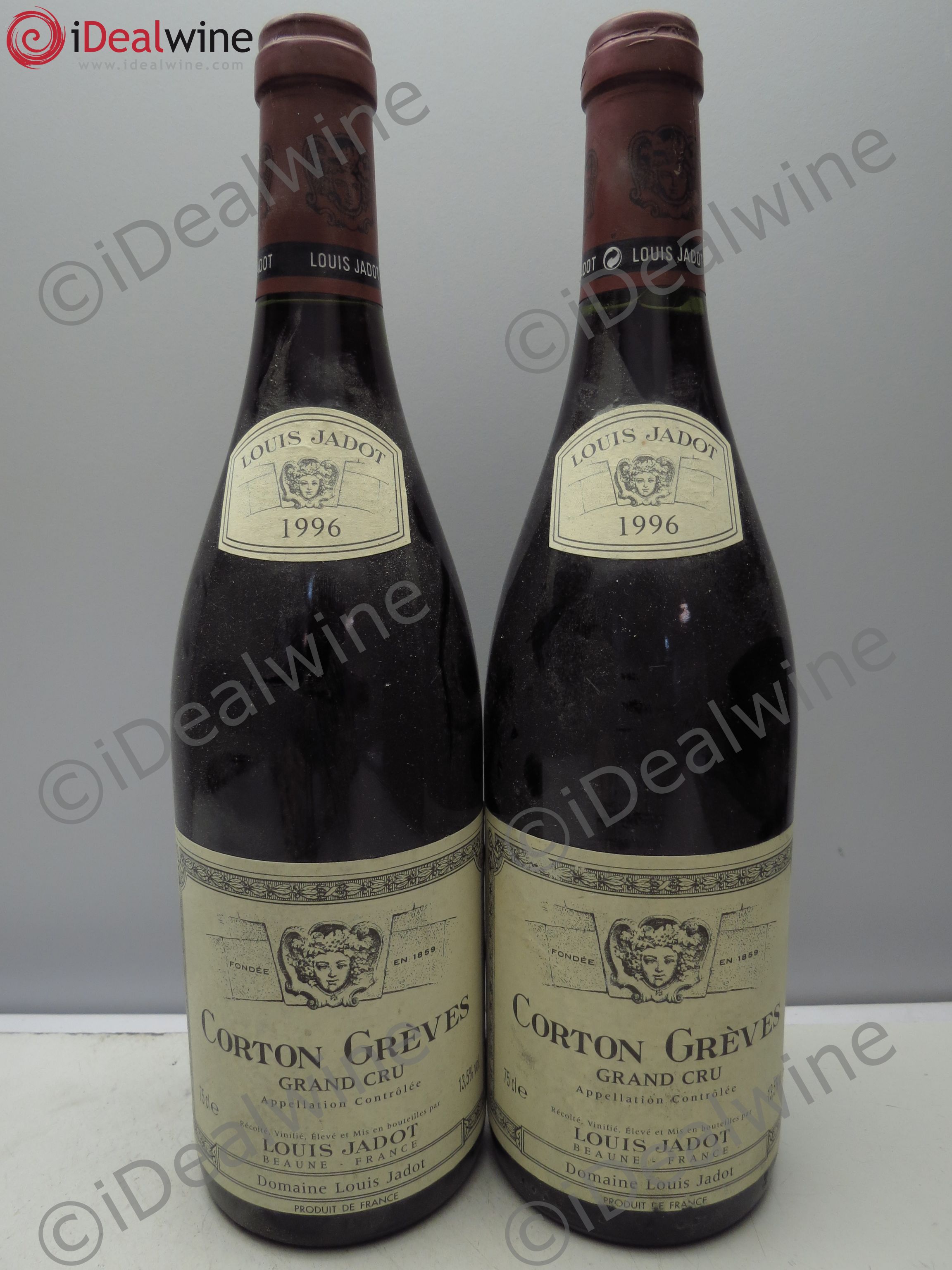Corton Grand Cru 1996 - Lot de 2 bouteilles - 0